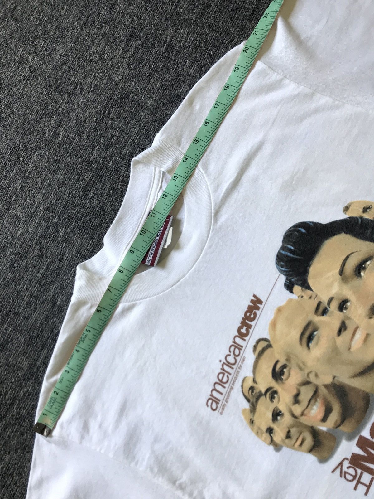 Vintage Vintage 90s American Crew "Haircut" Promo Graphic Art Tees Size US L / EU 52-54 / 3 - 9 Thumbnail