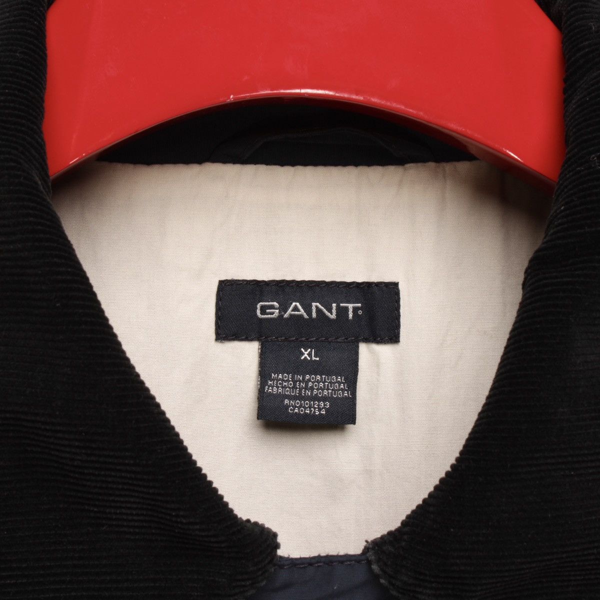 Gant GANT Nylon Full Zip Jacket Dark Blue Size: XL Size US XL / EU 56 / 4 - 8 Thumbnail