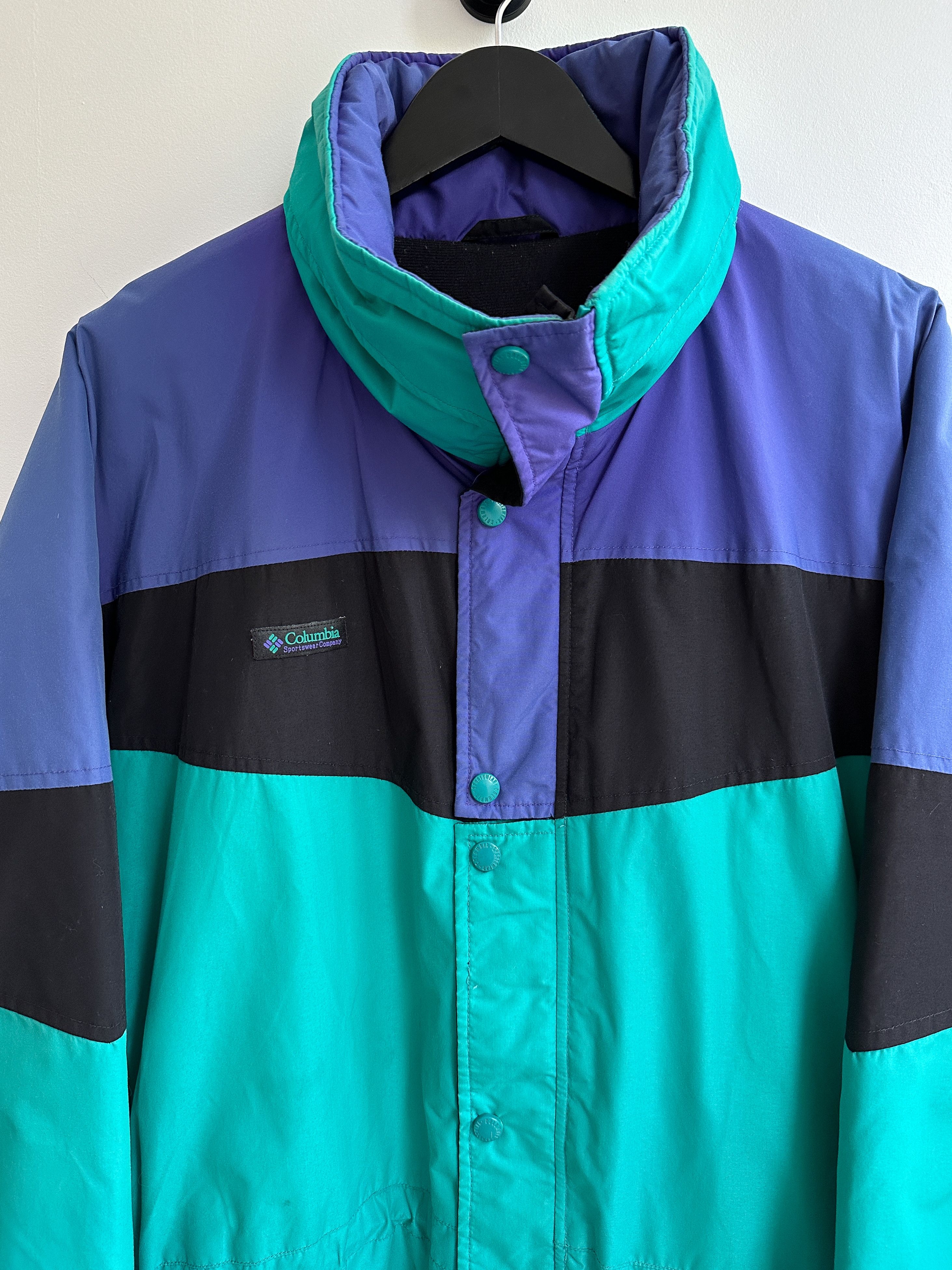 Columbia Vintage Columbia Windbreaker Jacket Size US XL / EU 56 / 4 - 3 Thumbnail