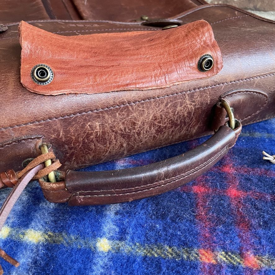 Handmade RARE 1980s BREE GERMANY LEATHER BRIEFCASE BAG R$1598 Size ONE SIZE - 6 Thumbnail