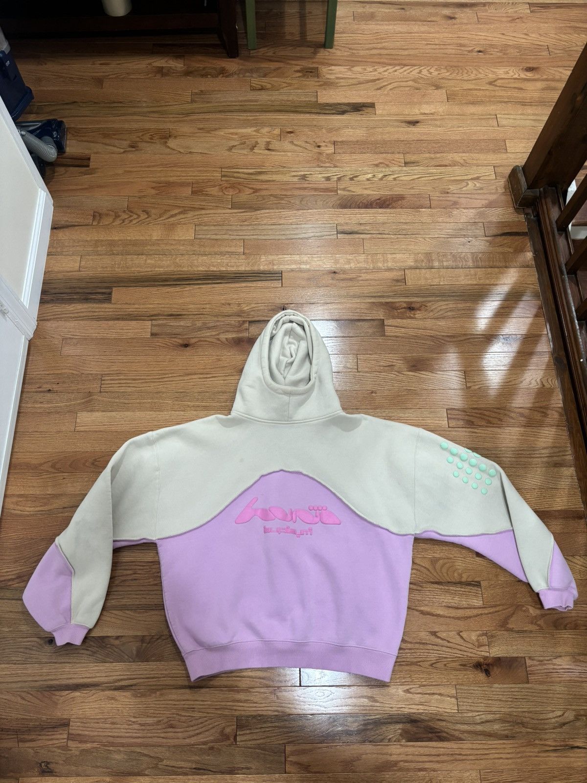 HUNI Design Huni Pink Hoodie Size US XL / EU 56 / 4 - 1 Thumbnail