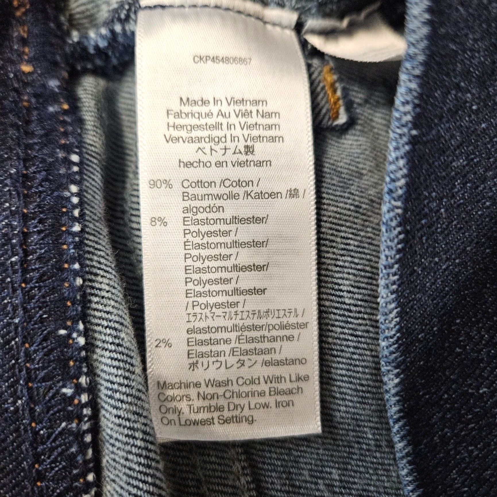 Madewell Madewell Womens Pull On Skinny Jeans Sz 25P Blue Mid Rise Cotton Blend Denim 25P Jeans Womens Mens Womens Boys Girls Size 42" / US 20 - 4 Thumbnail