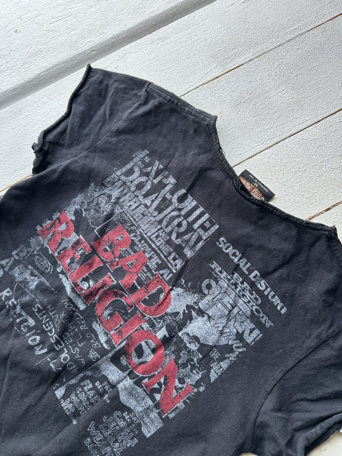 Other 🚨 BAD RELIGION RARE BIG LOGO WOMEN M BACK LOGO BAND Size M / US 6-8 / IT 42-44 - 2 Thumbnail