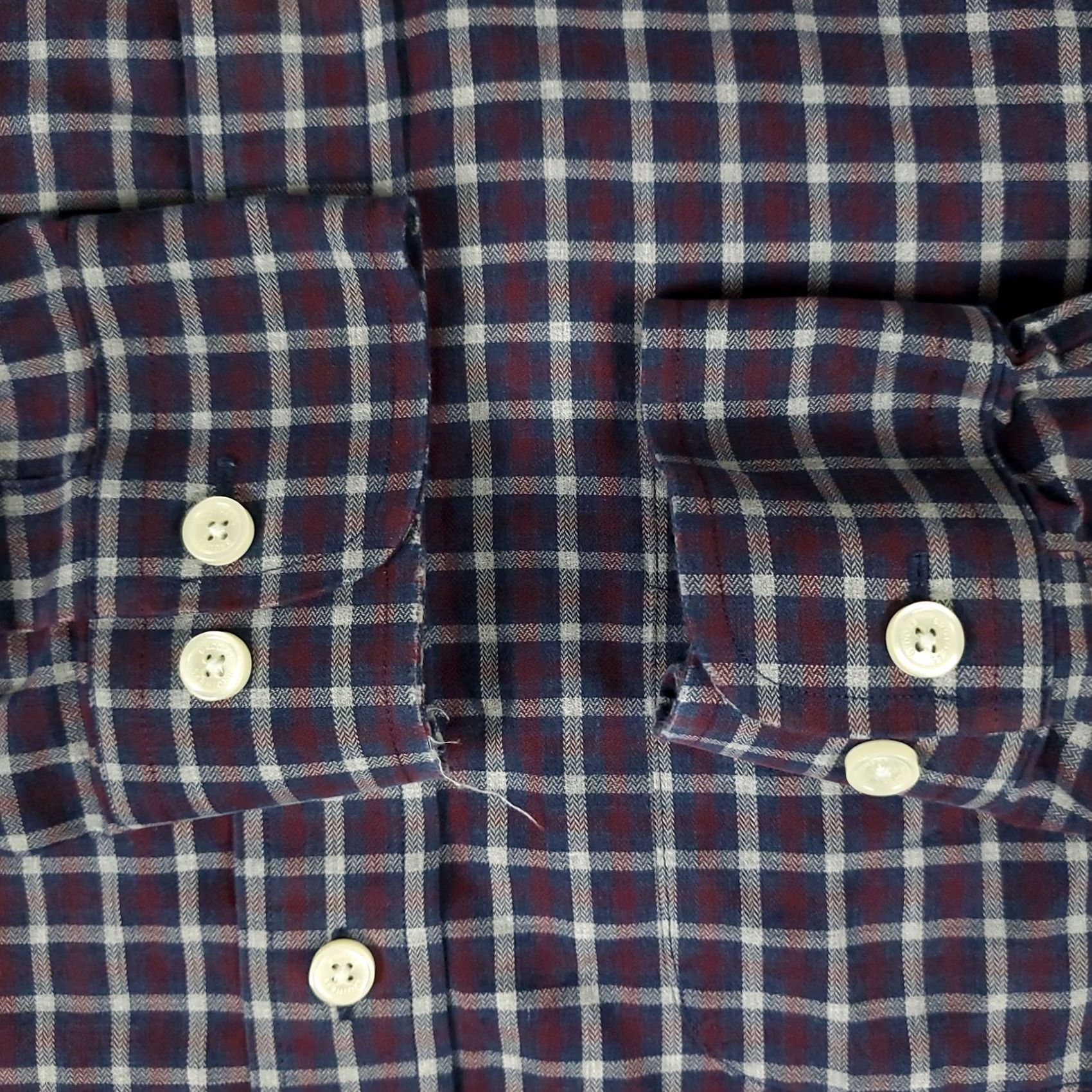 Brooks Brothers Brooks Brothers Shirt Mens Red Blue Plaid Regent Button Up Short Sleeve Sleeve Button-Down Collar Casual Formal 346 Vintage No N/A Size US M / EU 48-50 / 2 - 3 Thumbnail