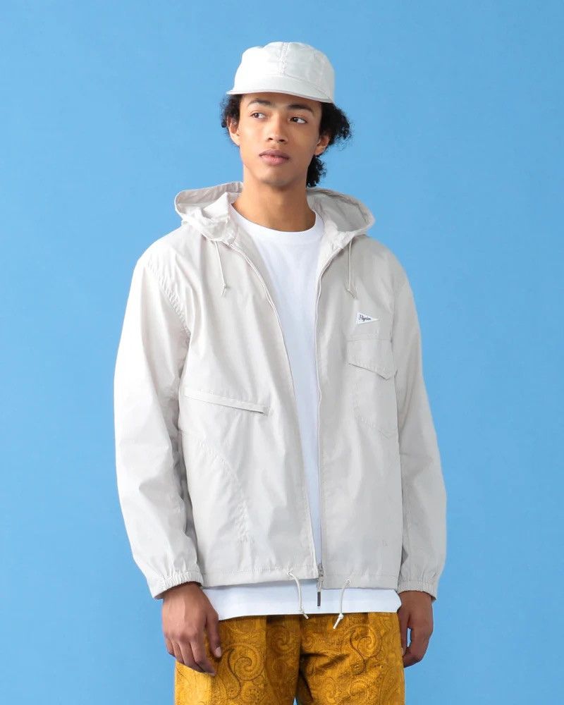 Pilgrim Surf + Supply Russel Zip Rain Parka - Cloud Size US L / EU 52-54 / 3 - 8 Thumbnail