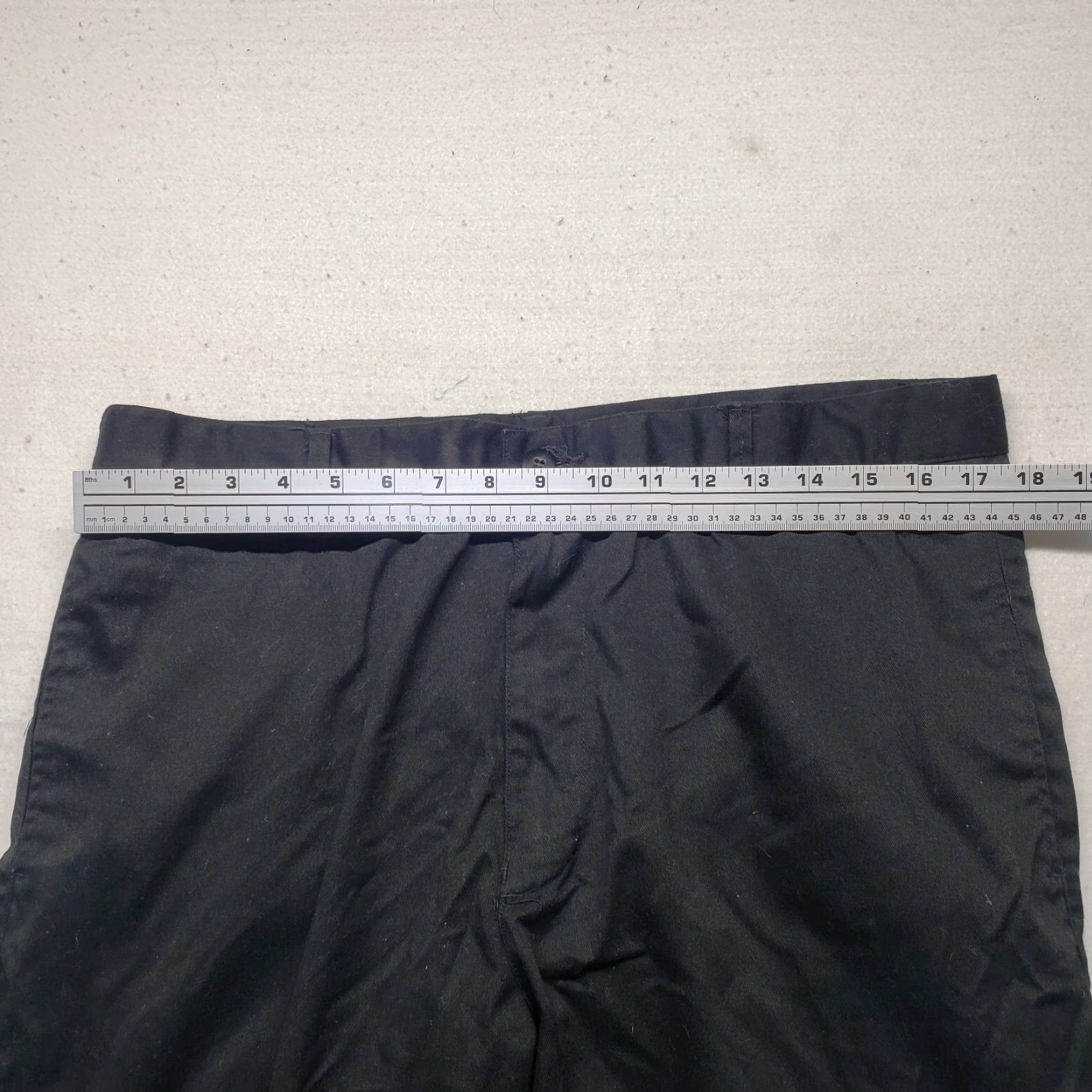 Vintage Carolina Bay Pants Black Flat Front Adult Men's Size 38 Inseam 30 in Cotton Polyester Dress Pants Men's Size US 38 / EU 54 - 4 Thumbnail