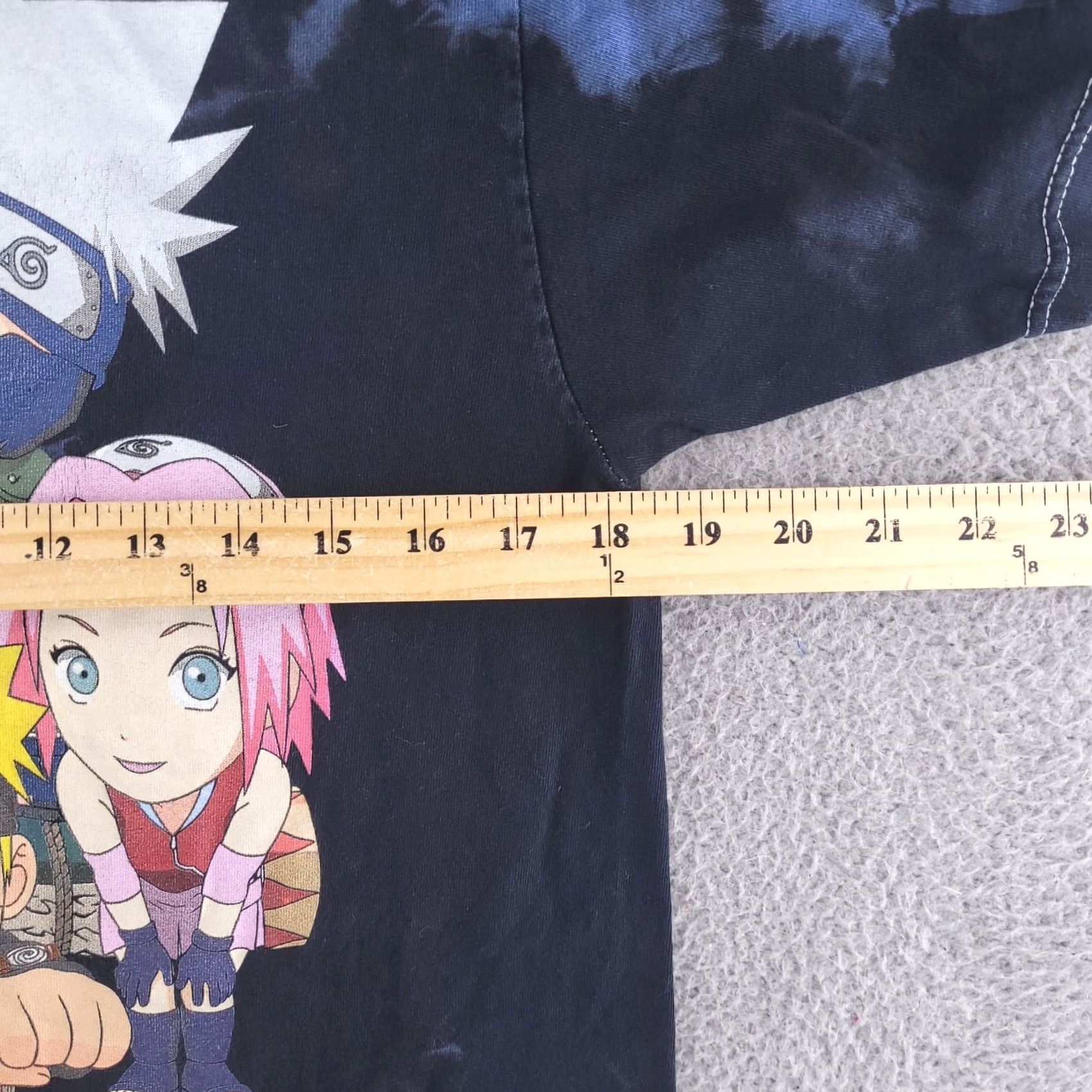 Vintage Naruto Shippuden Shirt Mens Small- Medium Tie Dye Graphic Cast Black Size US M / EU 48-50 / 2 - 6 Thumbnail