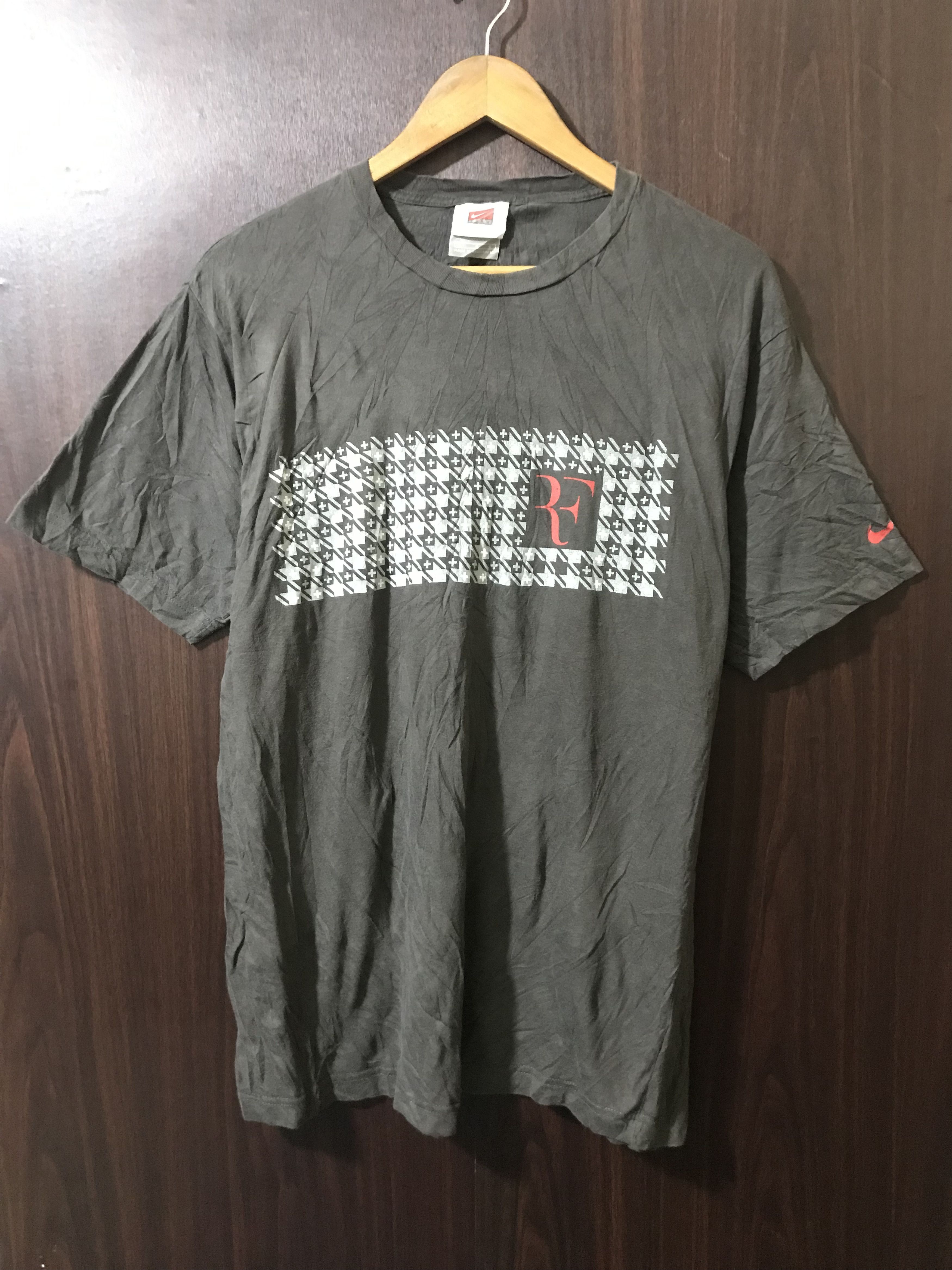 Nike × Vintage Vintage Nike Roger Federer Size US L / EU 52-54 / 3 - 1 Thumbnail