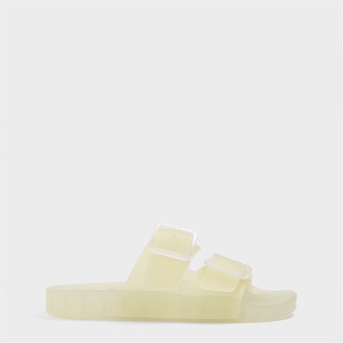 Balenciaga o1g2r1mq0226 Jelly Sandals In Ivory Size US 7.5 / EU 40-41 - 1 Thumbnail