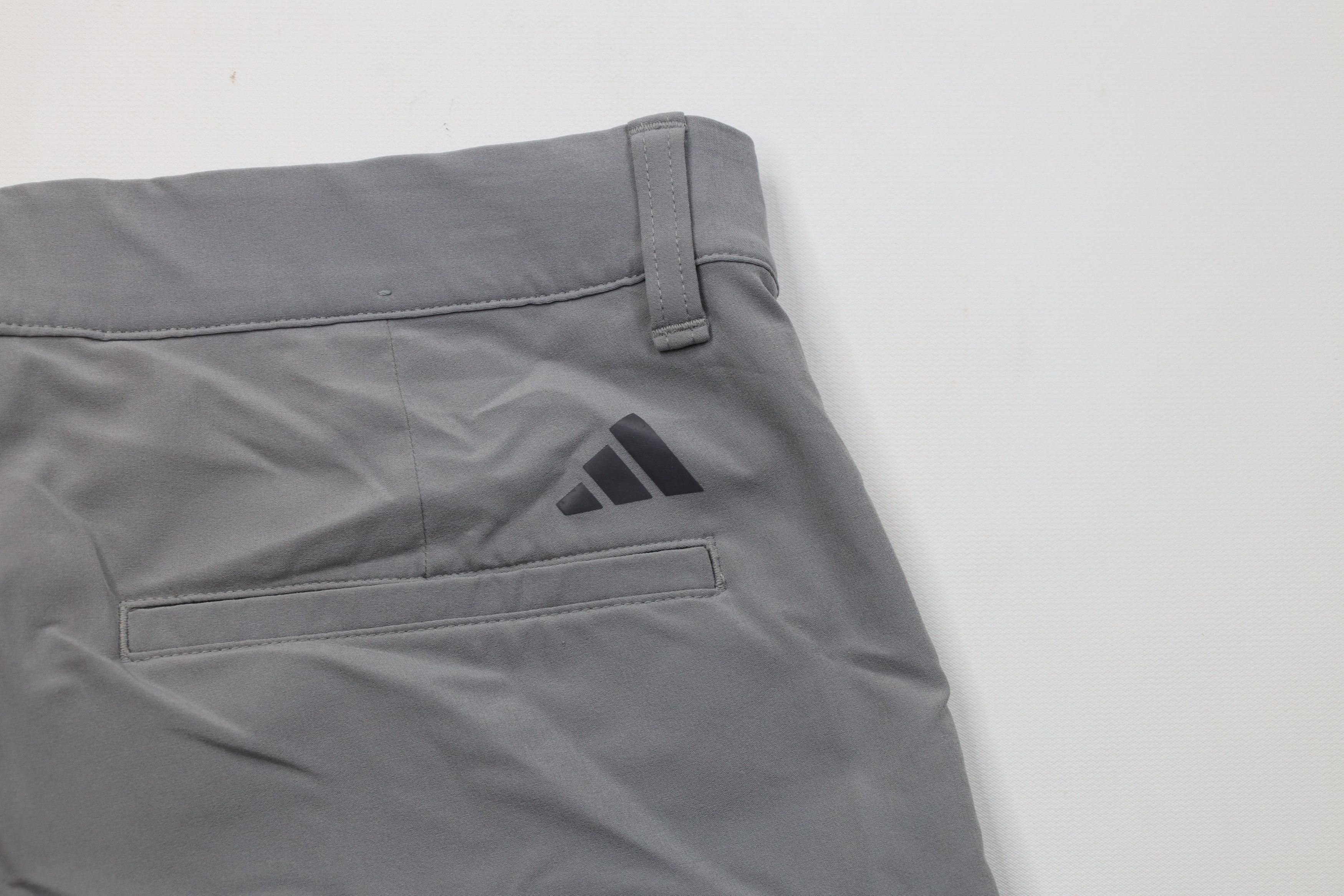 Adidas Adidas Golf Tech Above Knee Golfing Chino Shorts Gray Size US 30 / EU 46 - 9 Thumbnail
