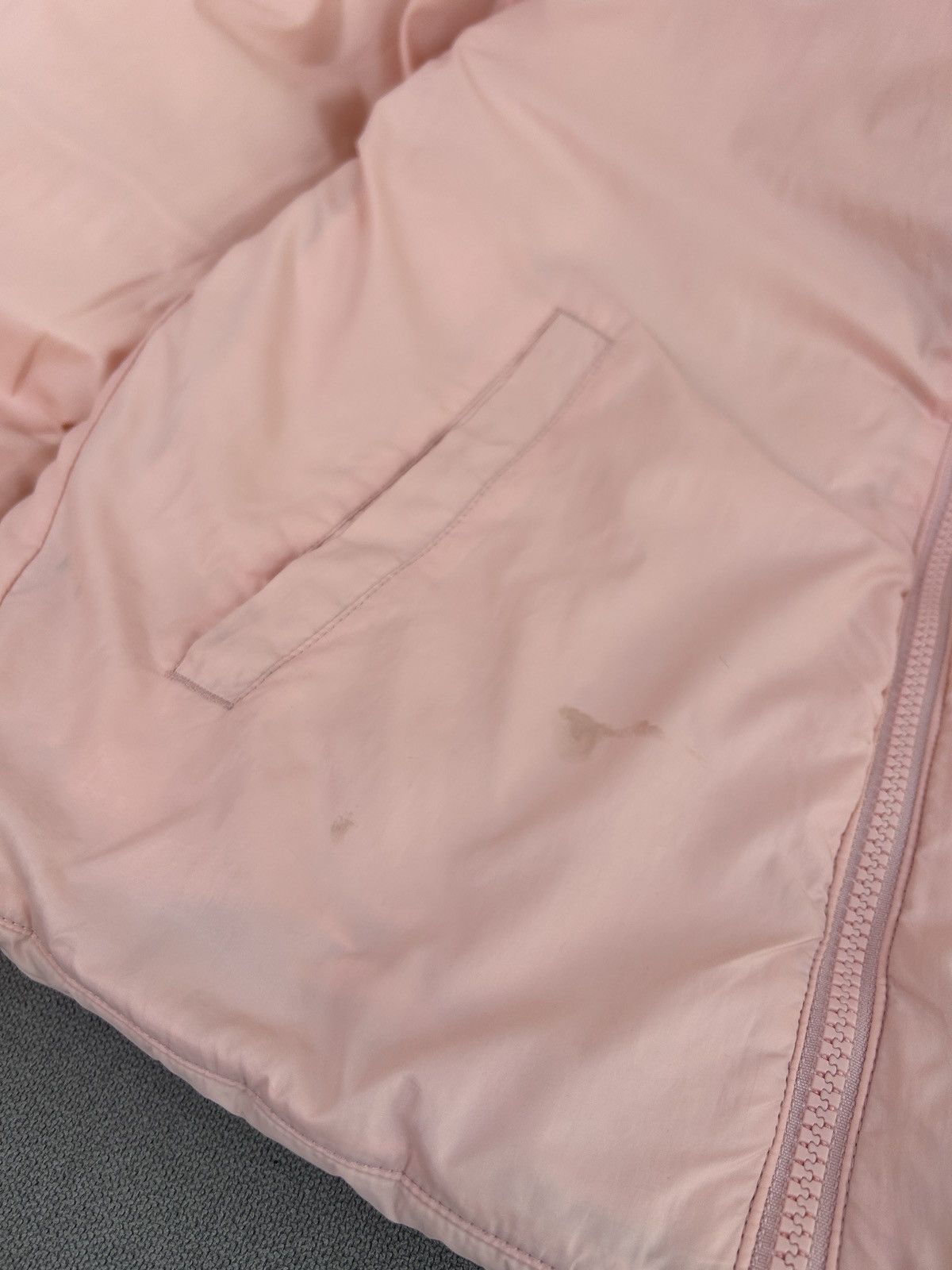 Nike × Vintage Vintage Y2K Nike Nylon Drill Puffer Jacket Swoosh Size S / US 4 / IT 40 - 5 Thumbnail