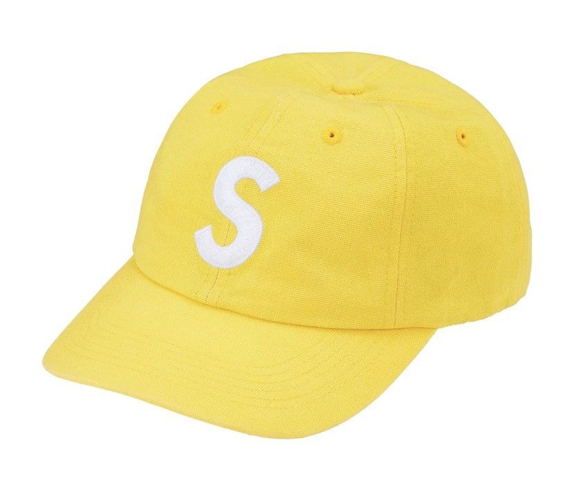 Supreme Supreme Cordura Denim S Logo 6-Panel - Yellow - OS Size ONE SIZE - 1 Thumbnail