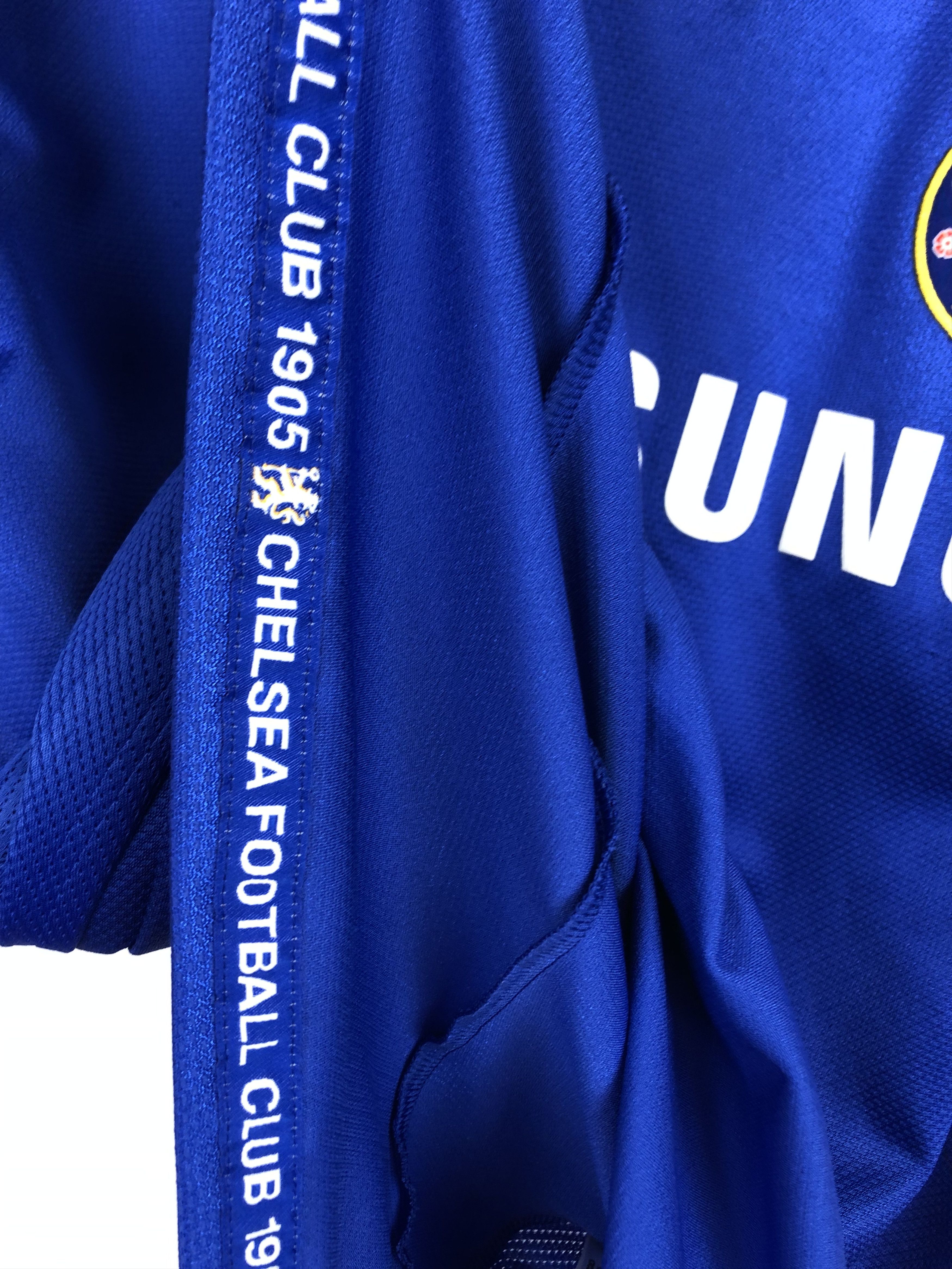 Adidas Chelsea Home football shirt 2008 Soccer Adidas Jersey Trikot Size US L / EU 52-54 / 3 - 8 Thumbnail