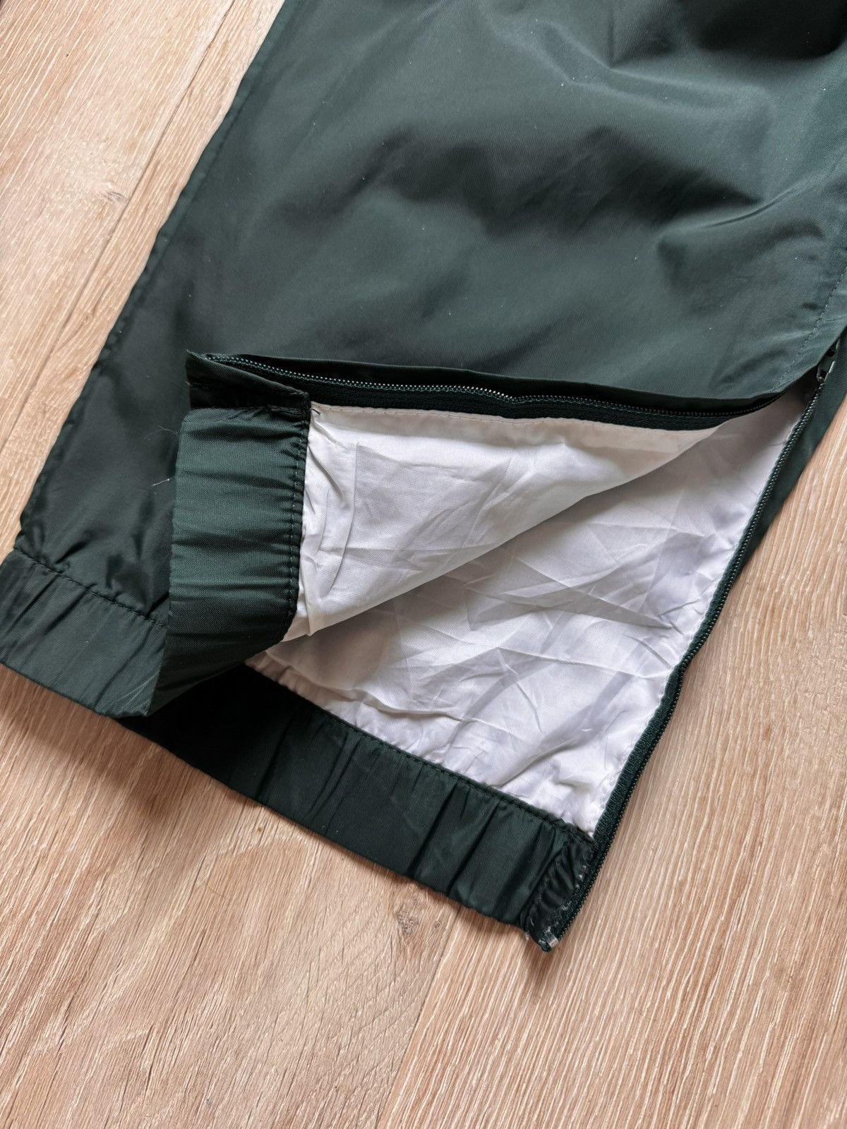 Nike × Vintage Vintage 90s Nike Solo Swoosh Trackpants Jogger Adjustable Size US 32 / EU 48 - 3 Thumbnail