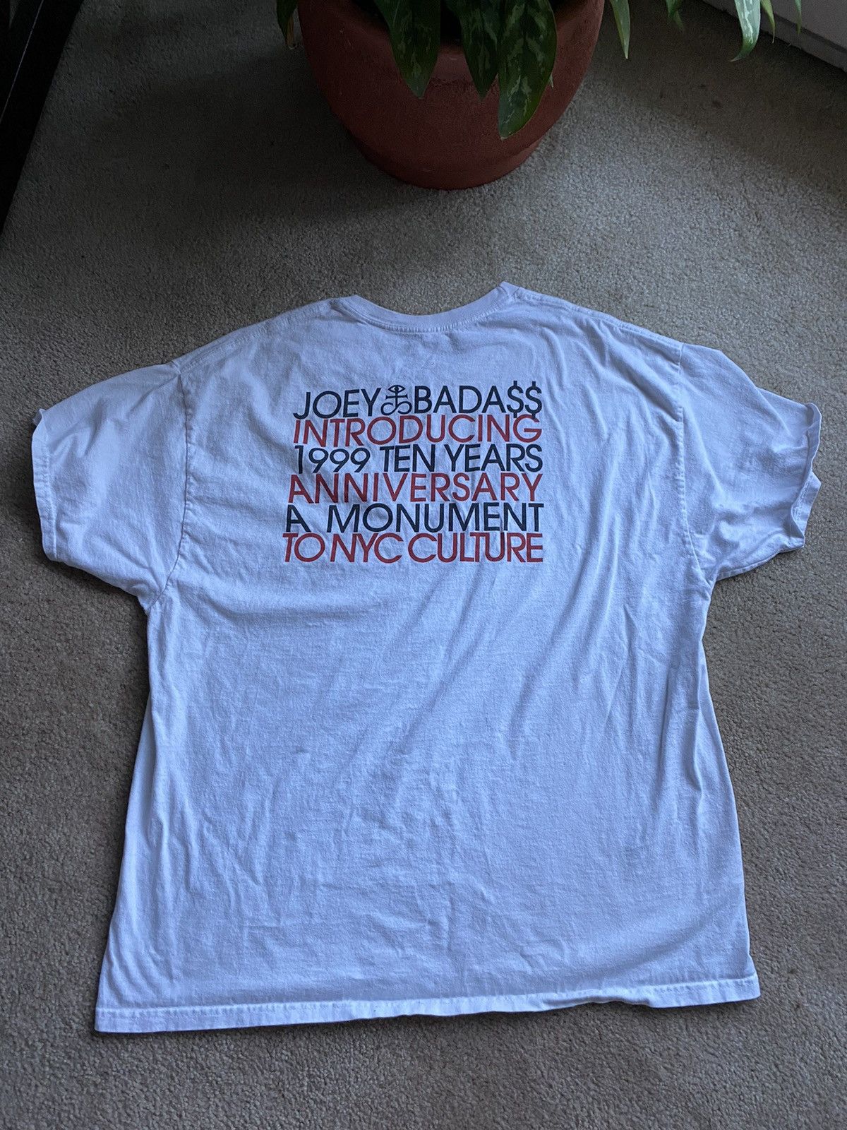 Pro Era × Rap Tees Joey Badass 1999 Mens Medium Shirt 10 Year Anniversary Size US XL / EU 56 / 4 - 3 Thumbnail