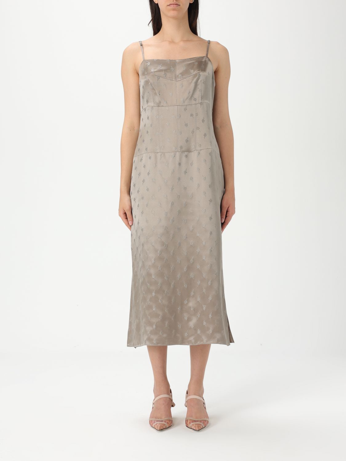 Fendi Fendi Dress Woman Beige Size M / US 6-8 / IT 42-44 - 1 Thumbnail