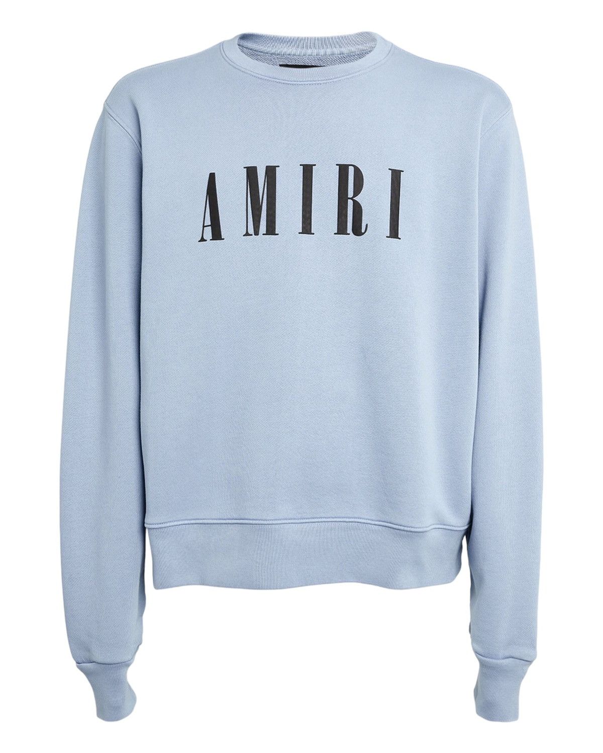 Image of Amiri Pf22Mjc014400 Core Logo Crewneck in Dusty Blue, Men's (Size XL)