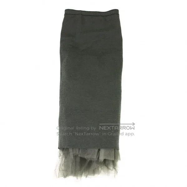 Junya Watanabe Junya Watanabe size M Green vintage tulle lined knitted ha Size 23" - 3 Thumbnail