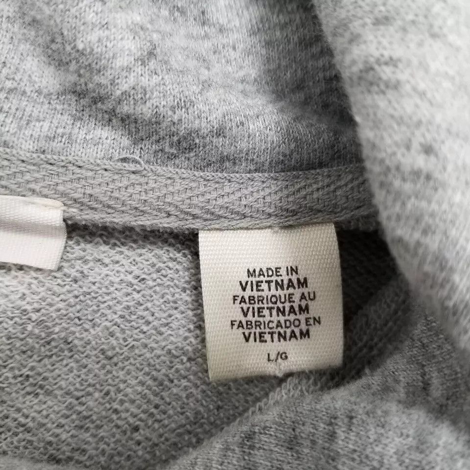 Levi's Levis Mens Hoodie Large Gray Long Sleeve Pullover Logo Size US L / EU 52-54 / 3 - 5 Thumbnail