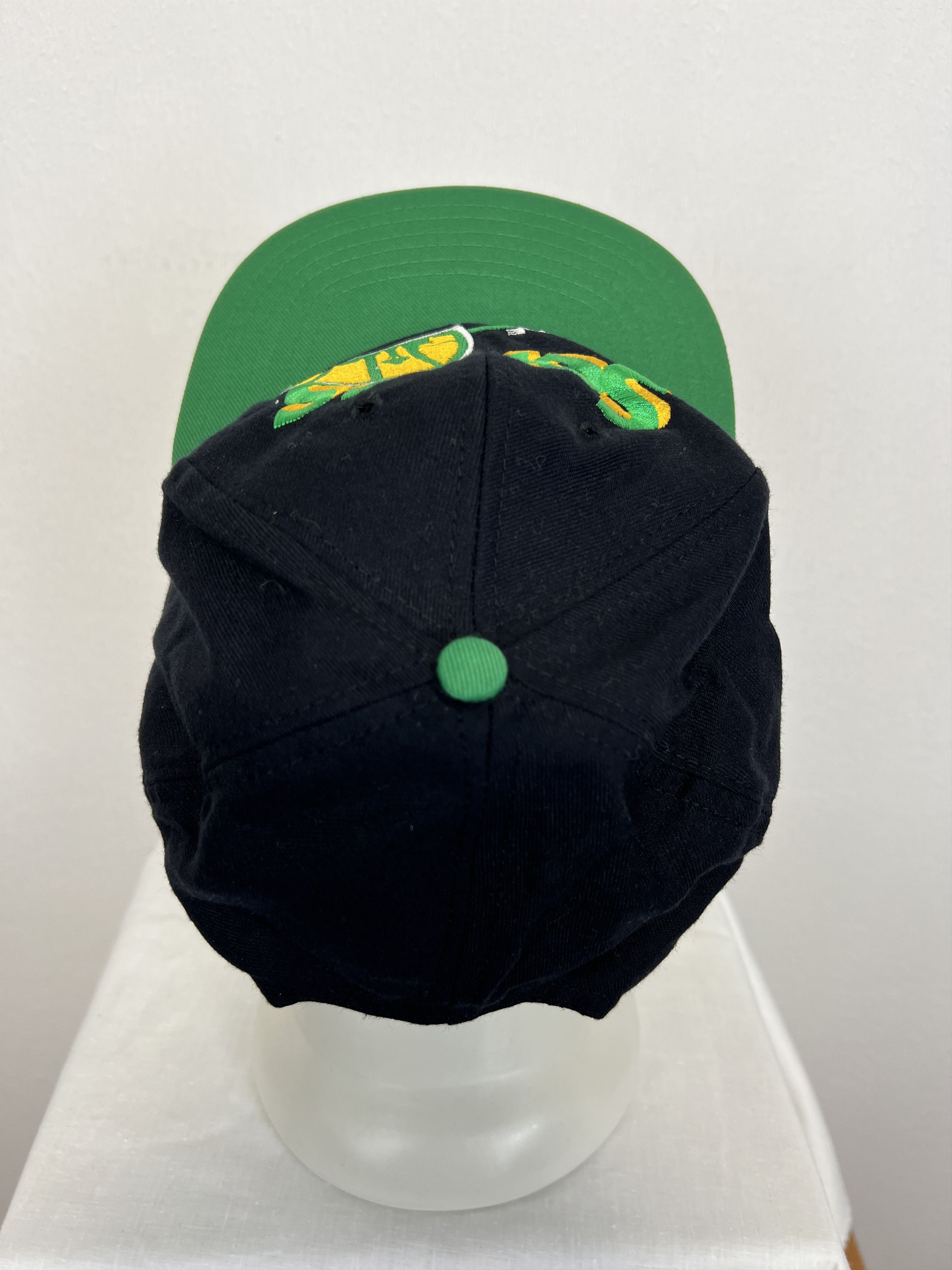 Vintage Vintage Seattle Sonics Supersonics NBA Snapback Cap Hat Rare Size ONE SIZE - 6 Thumbnail
