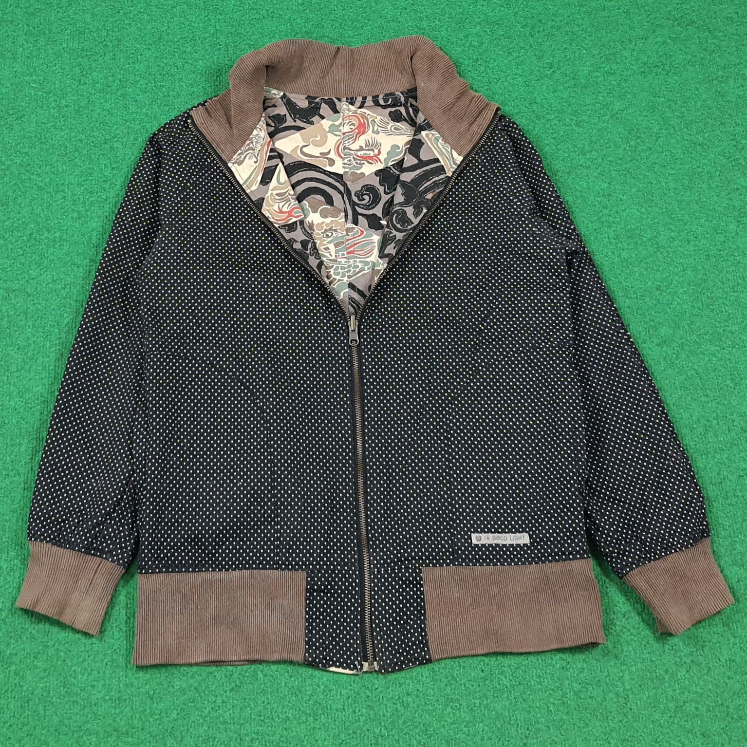 Japanese Brand Vintage In Good Light Harajuku Reversible Jacket C288N21 Size US XS / EU 42 / 0 - 6 Thumbnail