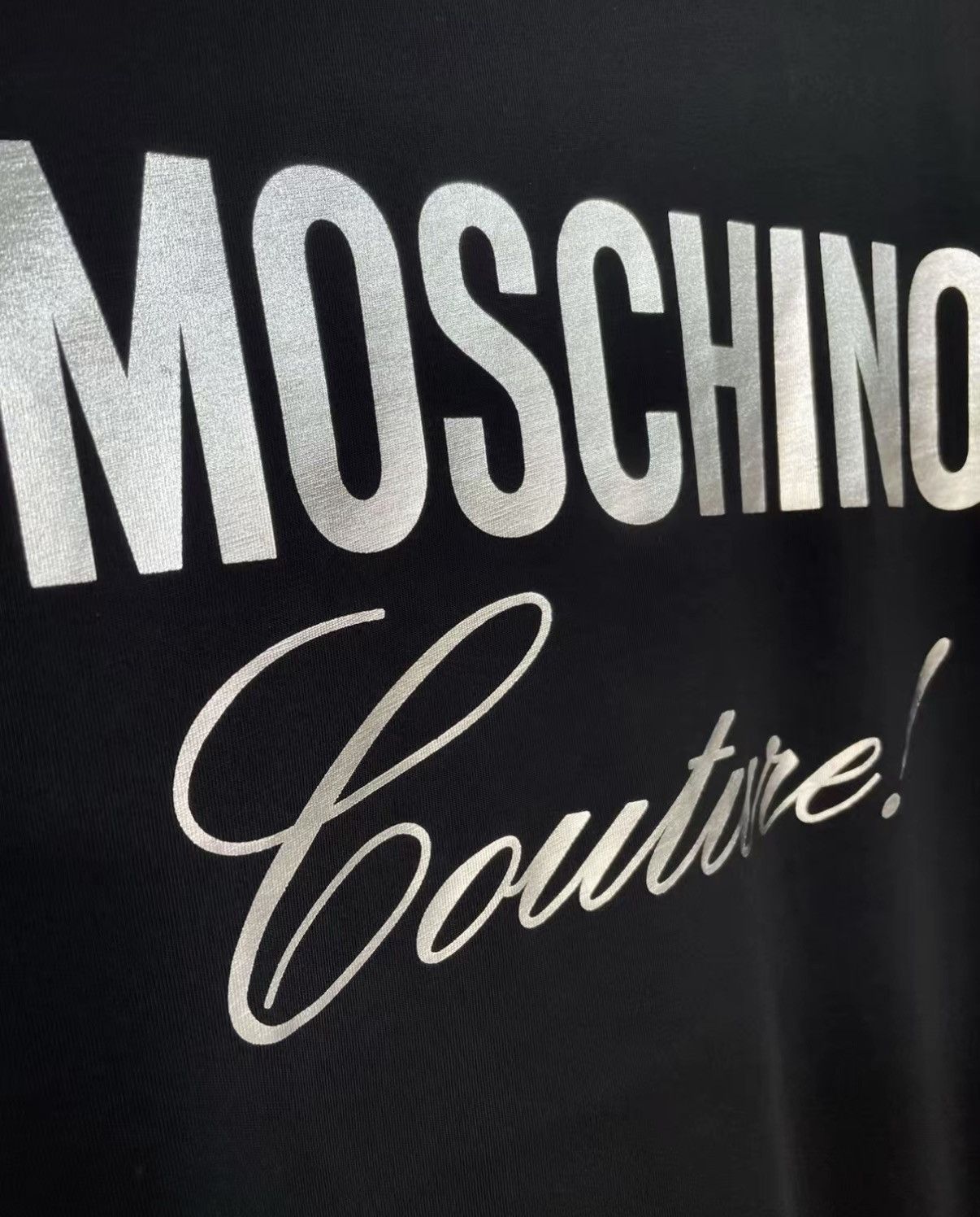 Moschino MOSCHINO 100% Cotton Short Sleeve T-shirt J30 Size US S / EU 44-46 / 1 - 3 Thumbnail