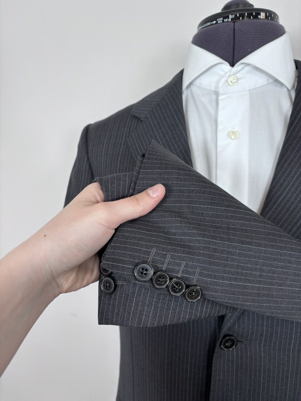 Ermenegildo Zegna Ermenegildo Zegna Trofeo Men’s 2-Piece Grey Wool Suit Size 42R - 6 Thumbnail