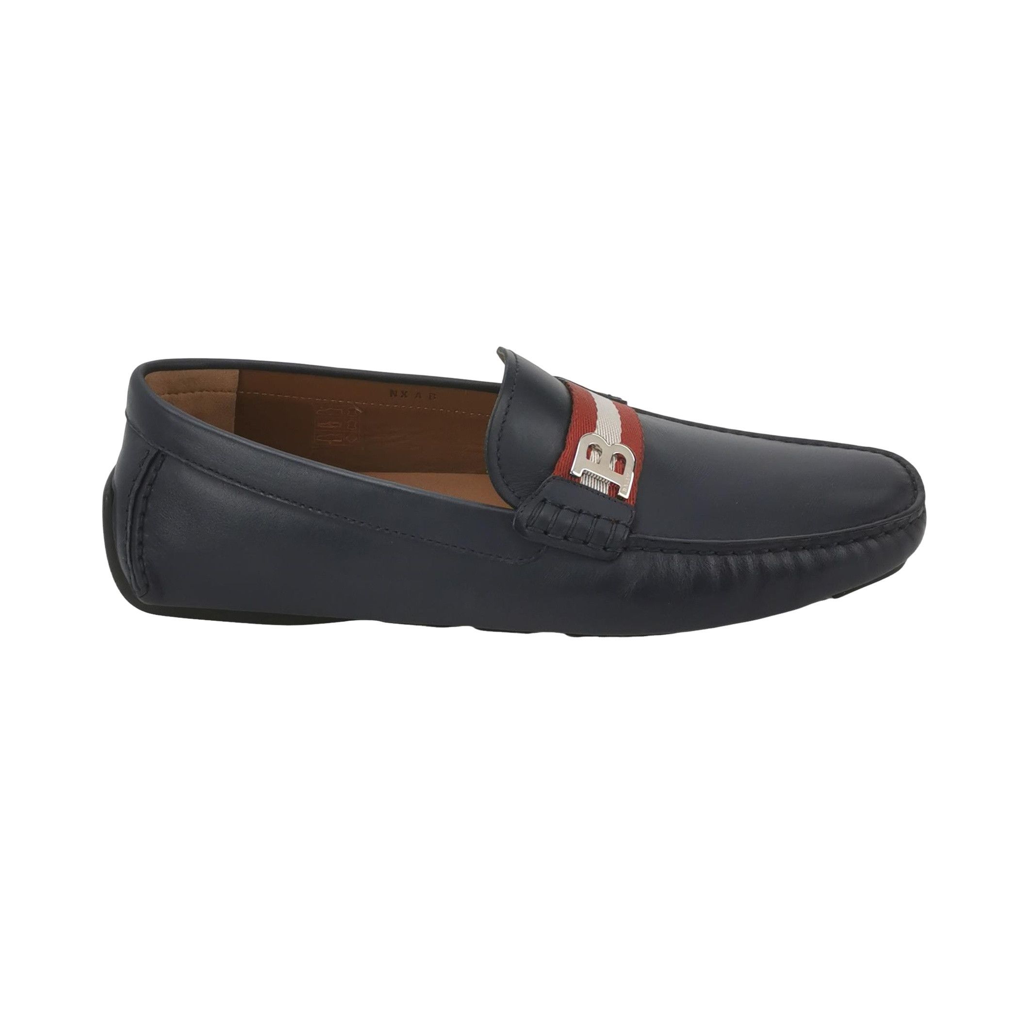 Bally Bally B-Logo Striped Leather Loafers 42 Size US 9 / EU 42 - 1 Thumbnail