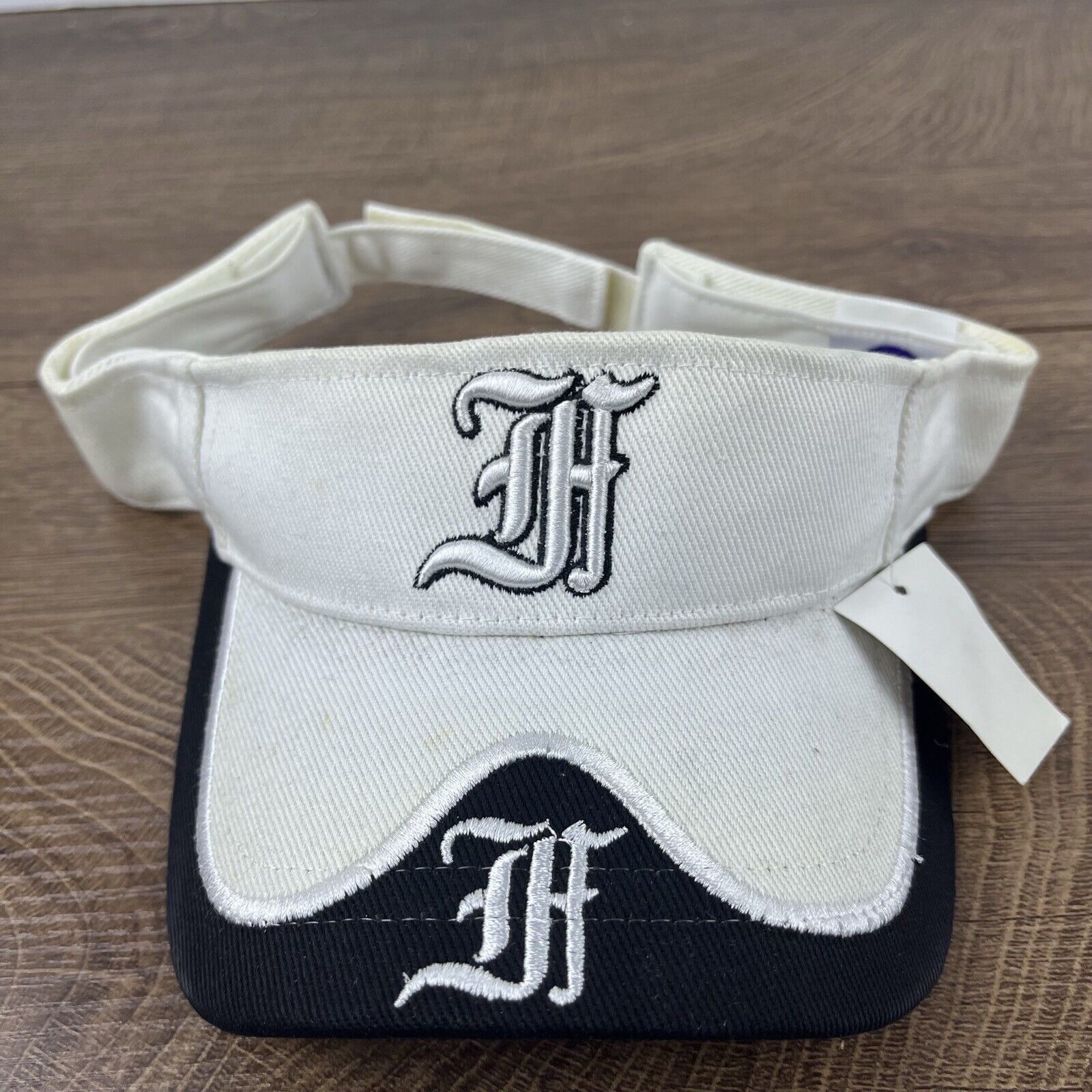 Other Houston Visor Hat White Cap Houston Hat Adjustable Hat White Size ONE SIZE - 4 Thumbnail