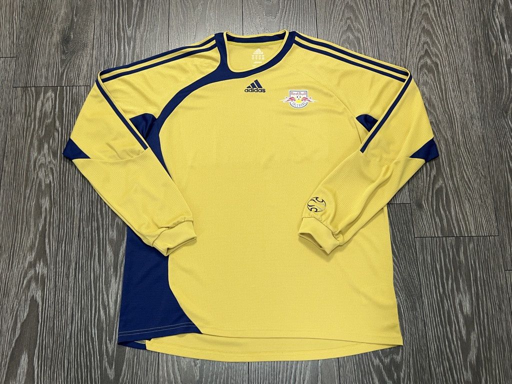 Adidas Red Bull Salzburg 2007 2008 GK Goalkeeper Long Shirt Jersey Size US XL / EU 56 / 4 - 1 Thumbnail