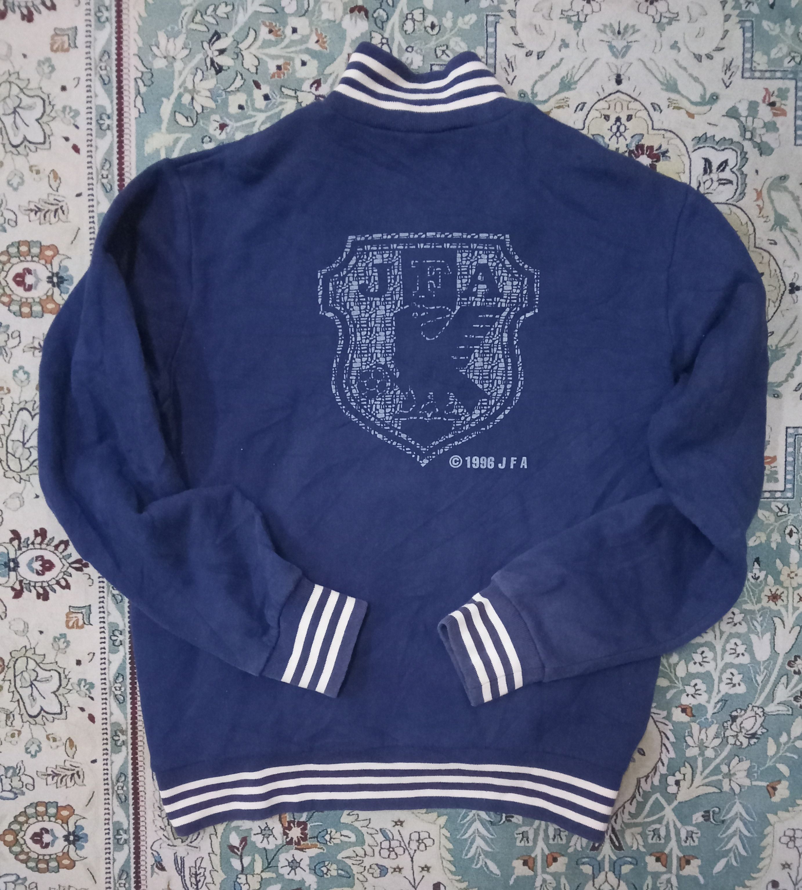 Adidas Adidas Vintage JFA Rare Jacket Size US M / EU 48-50 / 2 - 2 Thumbnail