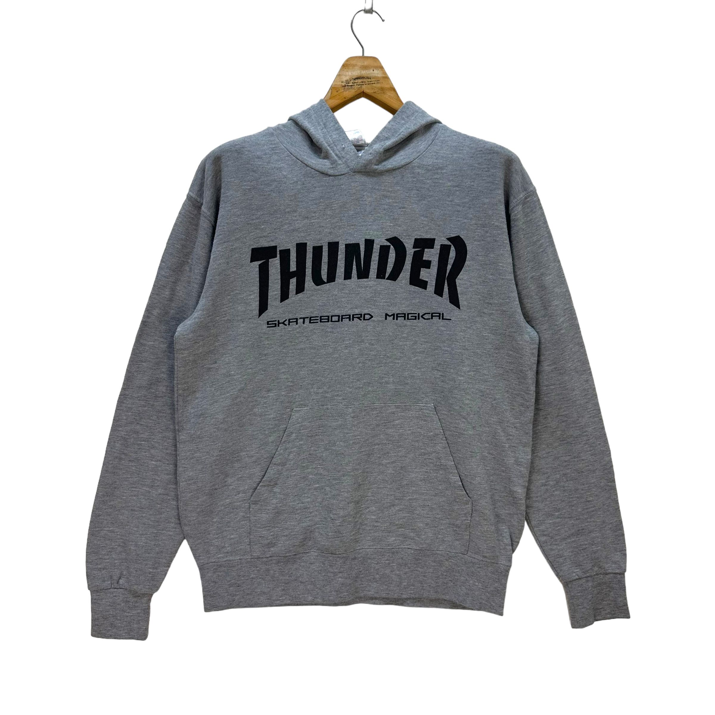 Japanese Brand THUNDER SKATEBOARD MAGICAL BIG LOGO HOODIES #8590-016 Size US L / EU 52-54 / 3 - 1 Thumbnail