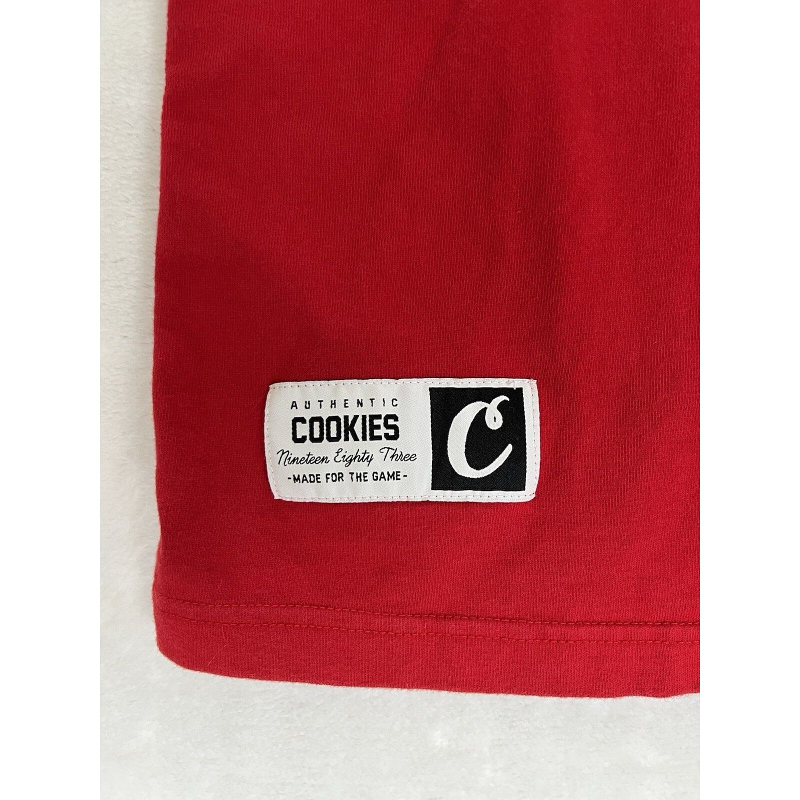 Cookies Cookies SF T-Shirt Size Medium Red Double Sided Embroidery Size US M / EU 48-50 / 2 - 2 Thumbnail