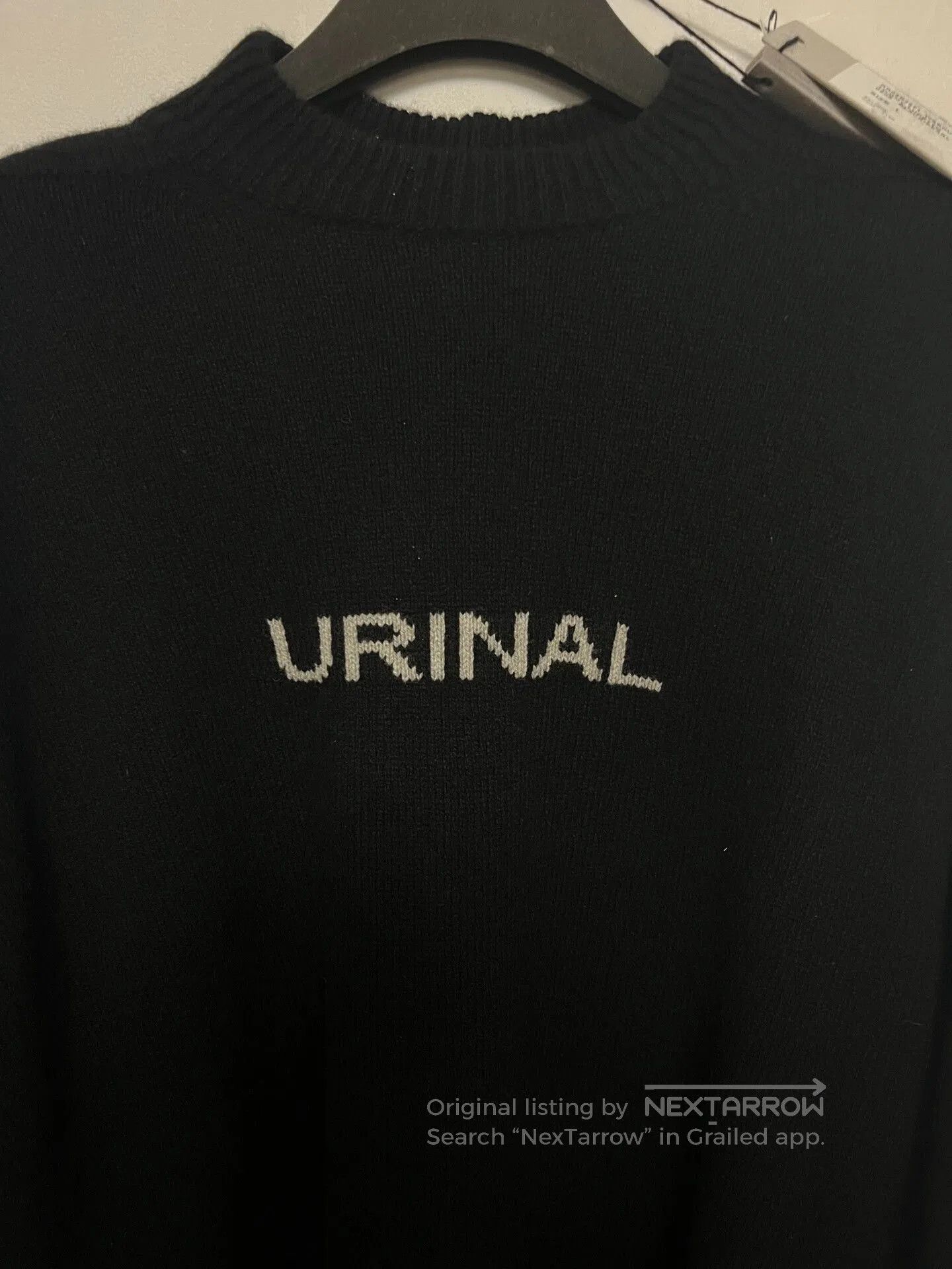 Rick Owens Rick Owens Lettered Cashmere Sweater. Size US L / EU 52-54 / 3 - 2 Thumbnail