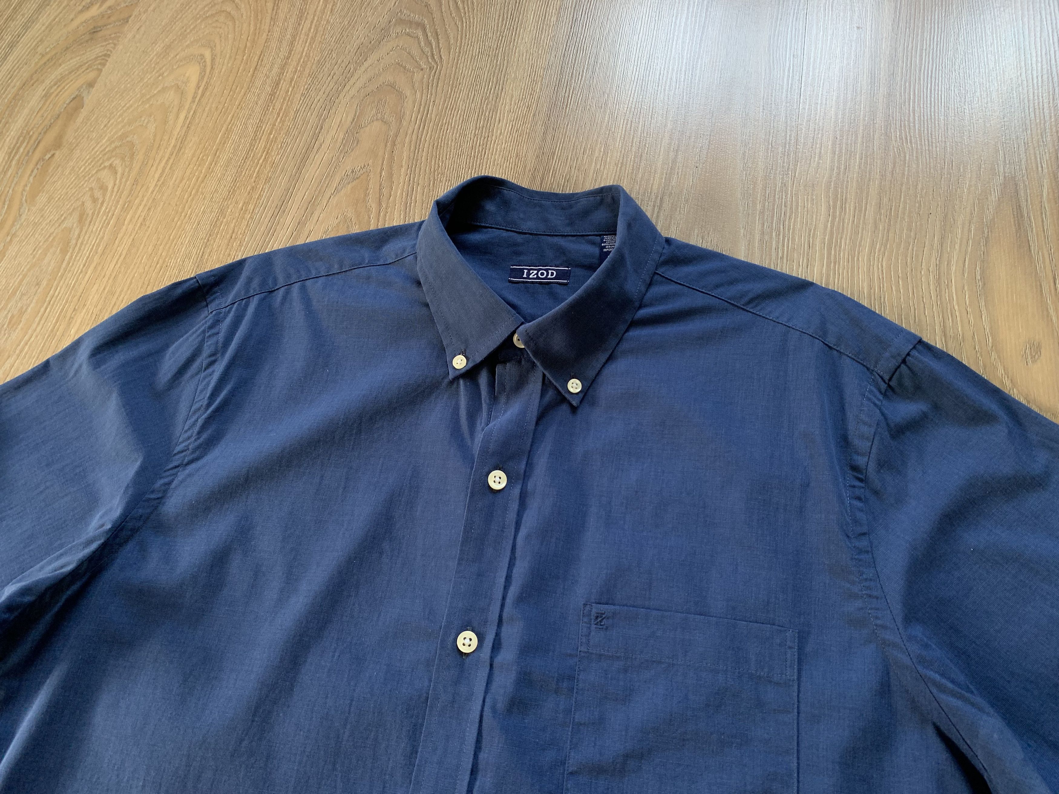 Izod × Vintage Izod Vintage Button Up Shirt Size US L / EU 52-54 / 3 - 4 Thumbnail