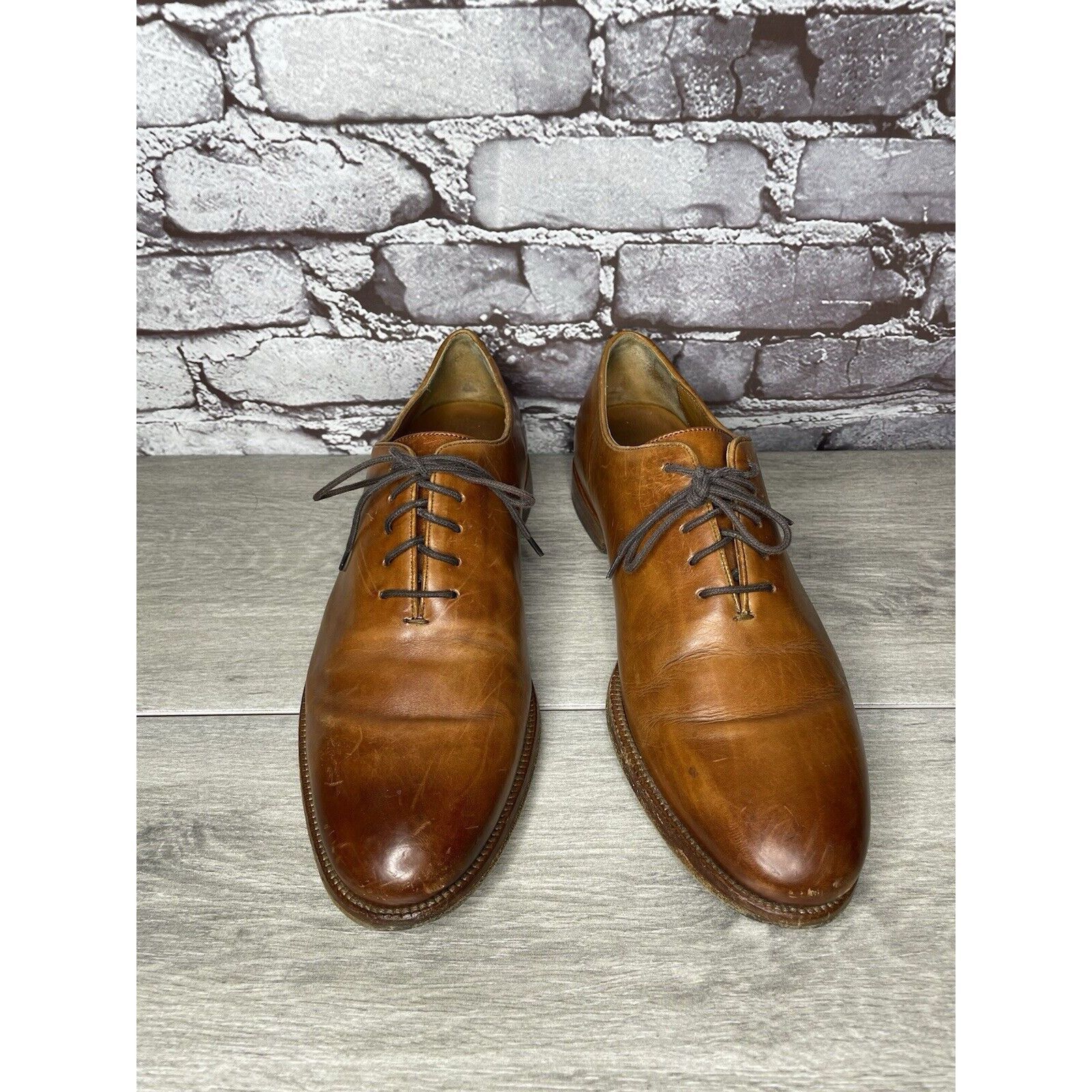 Cole Haan Cole Haan AMERICAN CLASSICS Mahogany Brown Leather Oxfords D Size US 8.5 / EU 41-42 - 2 Thumbnail