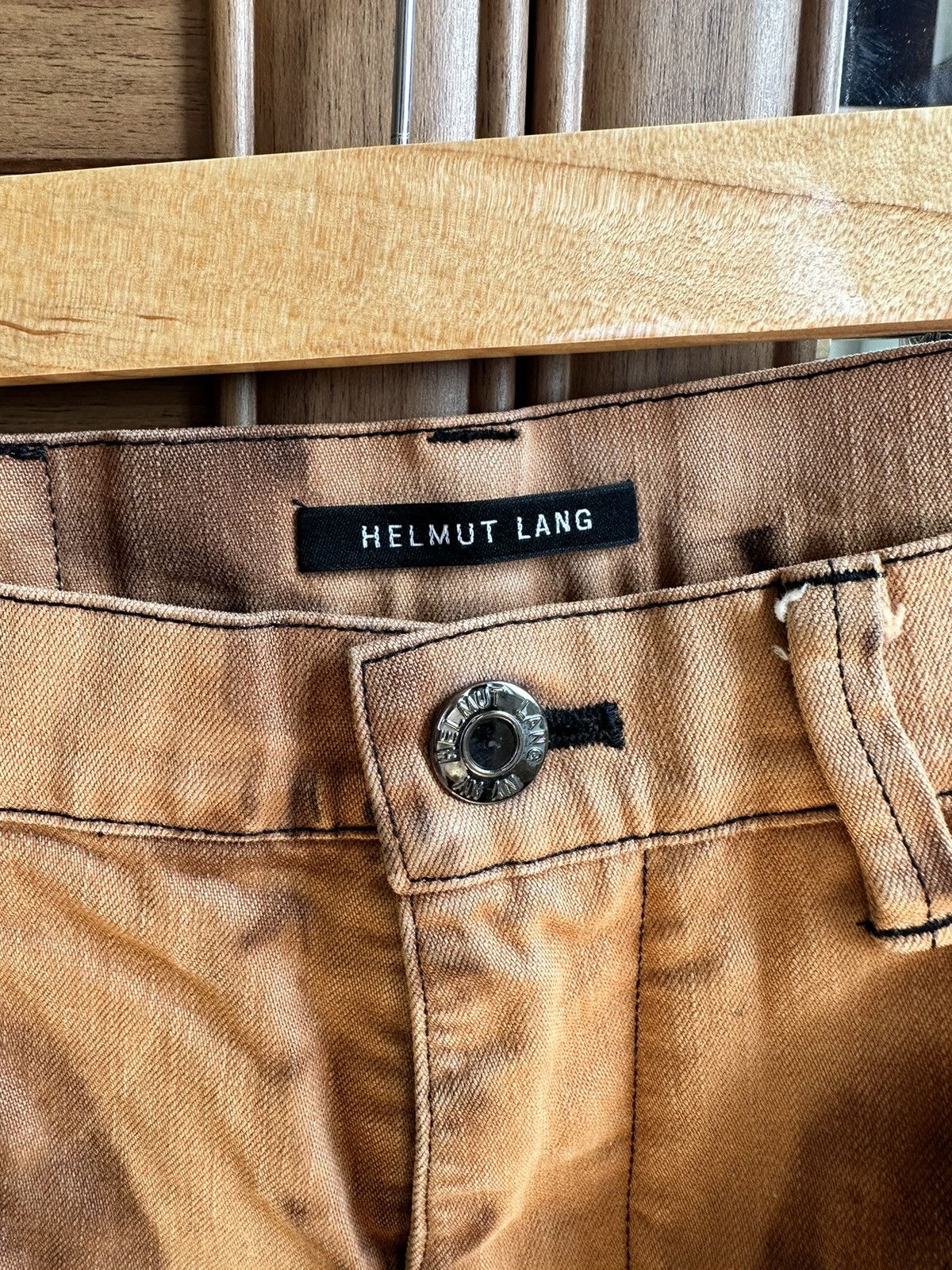 Helmut Lang Extremely Rare Helmut Lang Cargo Jeans Acid Wash Size US 29 - 3 Thumbnail
