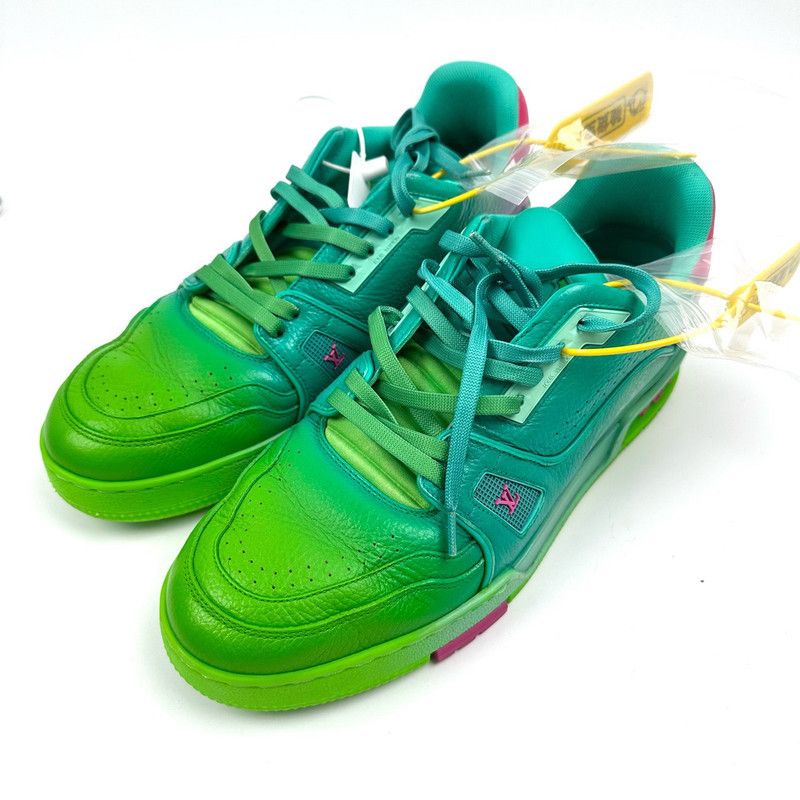 Louis Vuitton Louis Vuitton Trainer Stylish Low-top Sneakers 0089 Size US 8 / EU 41 - 1 Thumbnail