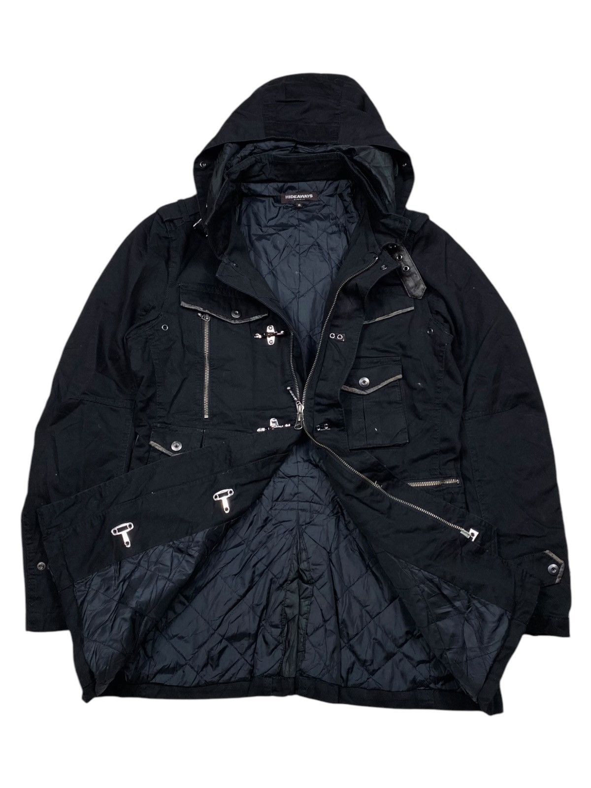 BUFFALO BOBS 2000s Hideways Nicole - Fireman Cargo Jacket Size US M / EU 48-50 / 2 - 2 Thumbnail