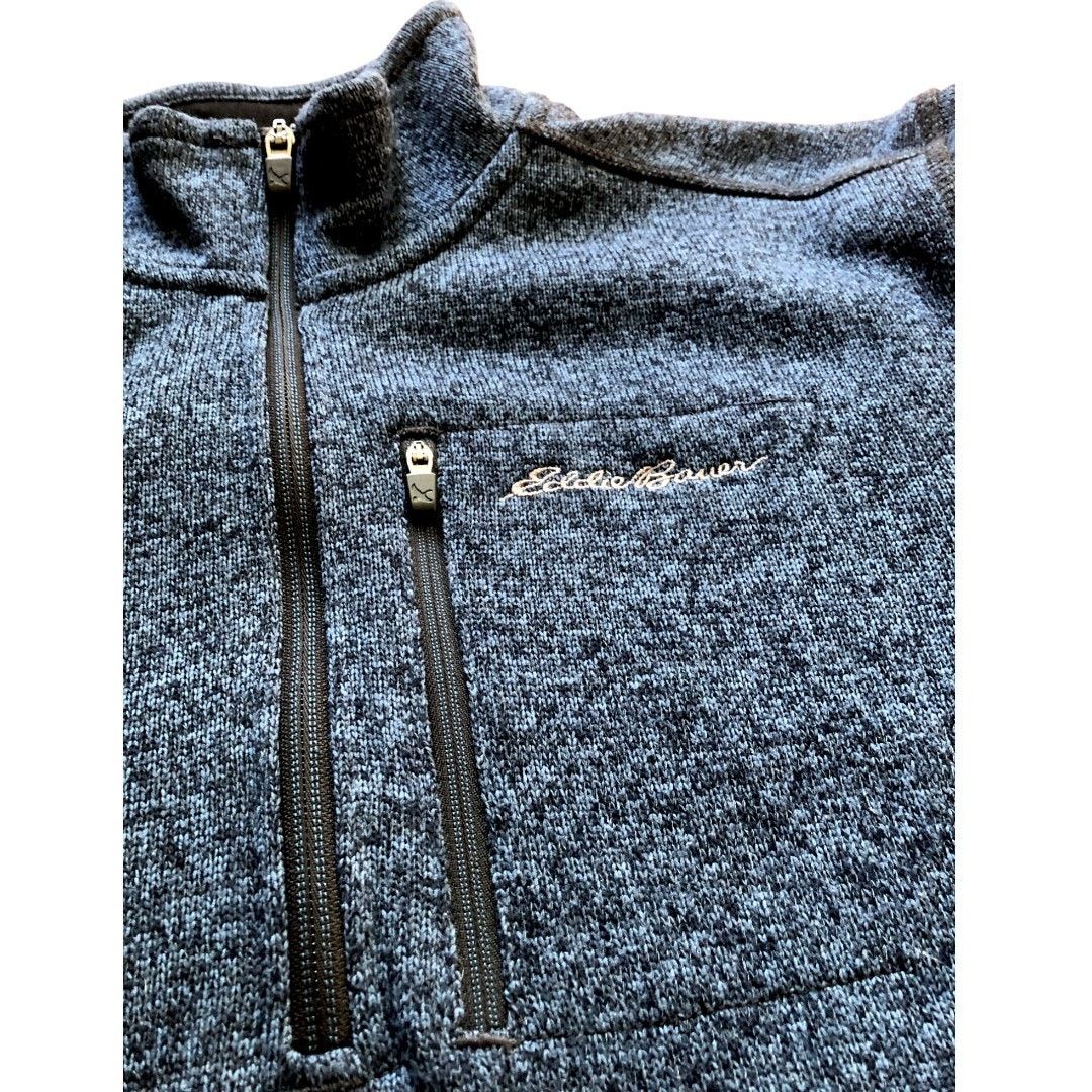 Eddie Bauer Eddie Bauer Blue Half Zip Pullover Sweater - Men's Large Size US L / EU 52-54 / 3 - 6 Thumbnail