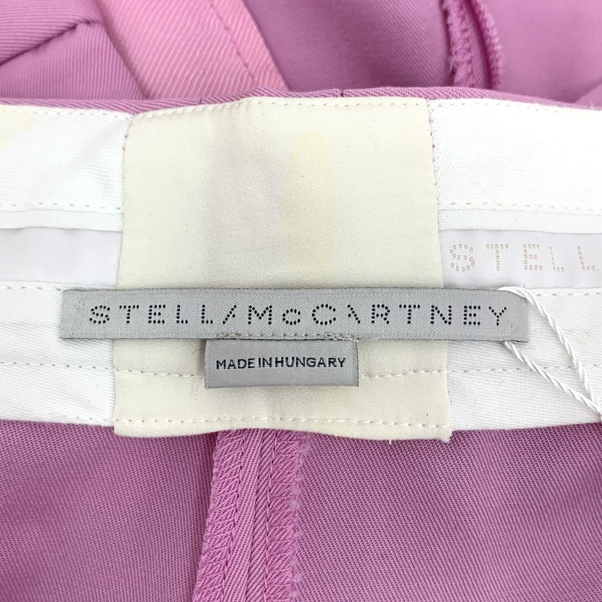 Stella McCartney Stella McCartney Pink Lapel Single Button Suit Set K26WX Size XS / US 0-2 / IT 36-38 - 9 Thumbnail