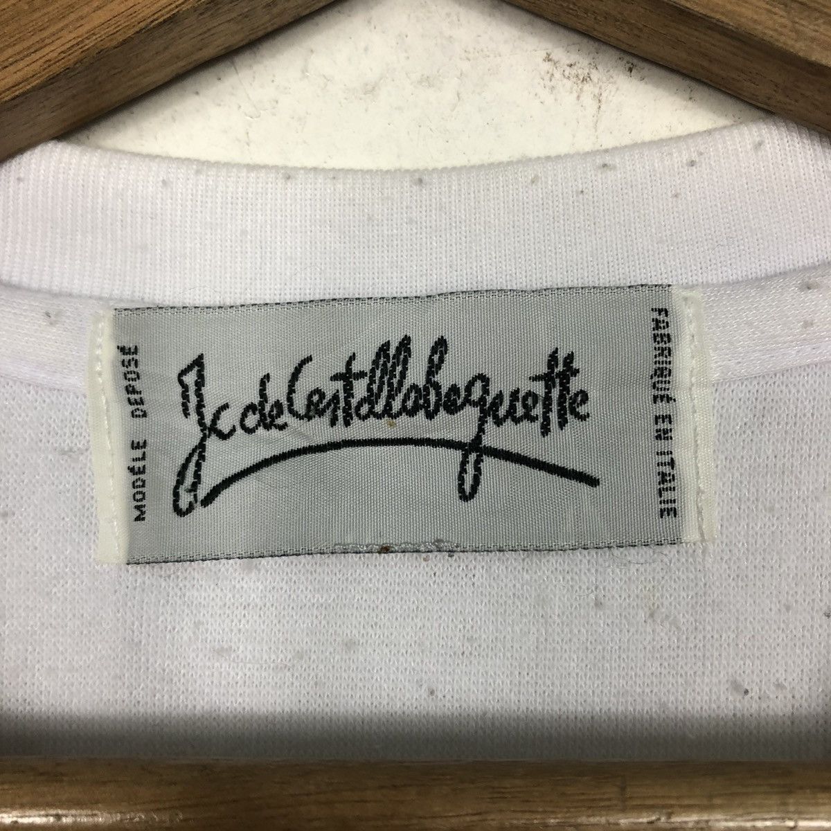 Vintage 📌Short Sleeve Big Logo Design Made in Italy Size US M / EU 48-50 / 2 - 13 Thumbnail