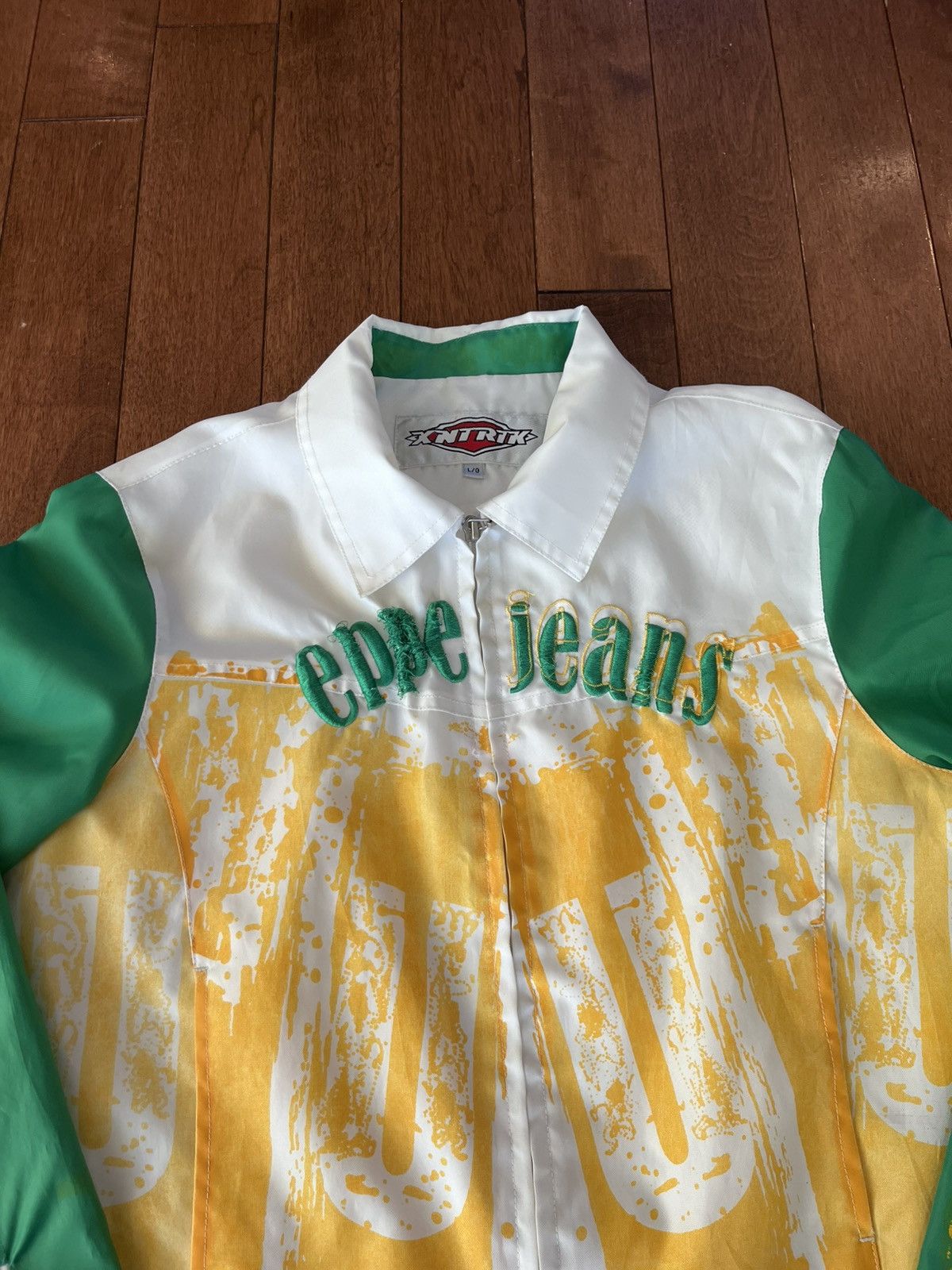 Vintage Y2k eppe jeans cropped jacket Size L / US 10 / IT 46 - 1 Thumbnail