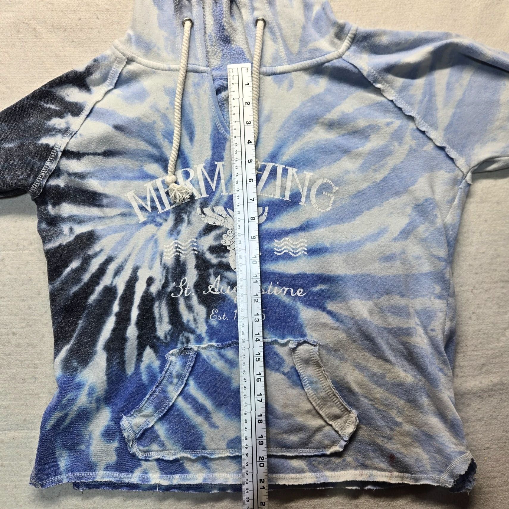 REEF OCEAN DRIVE Mermazing St Augustine Blue Tie Dye Sweater Hoodie Women's M Medium Size M / US 6-8 / IT 42-44 - 7 Thumbnail