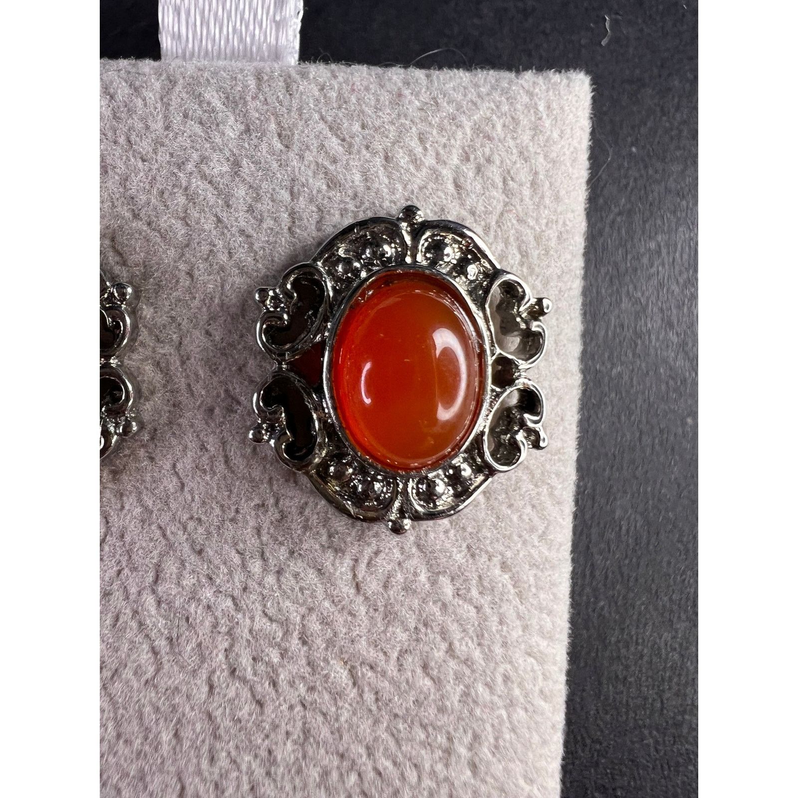 Other Carnelian stainless steel stud earrings Size ONE SIZE - 10 Thumbnail