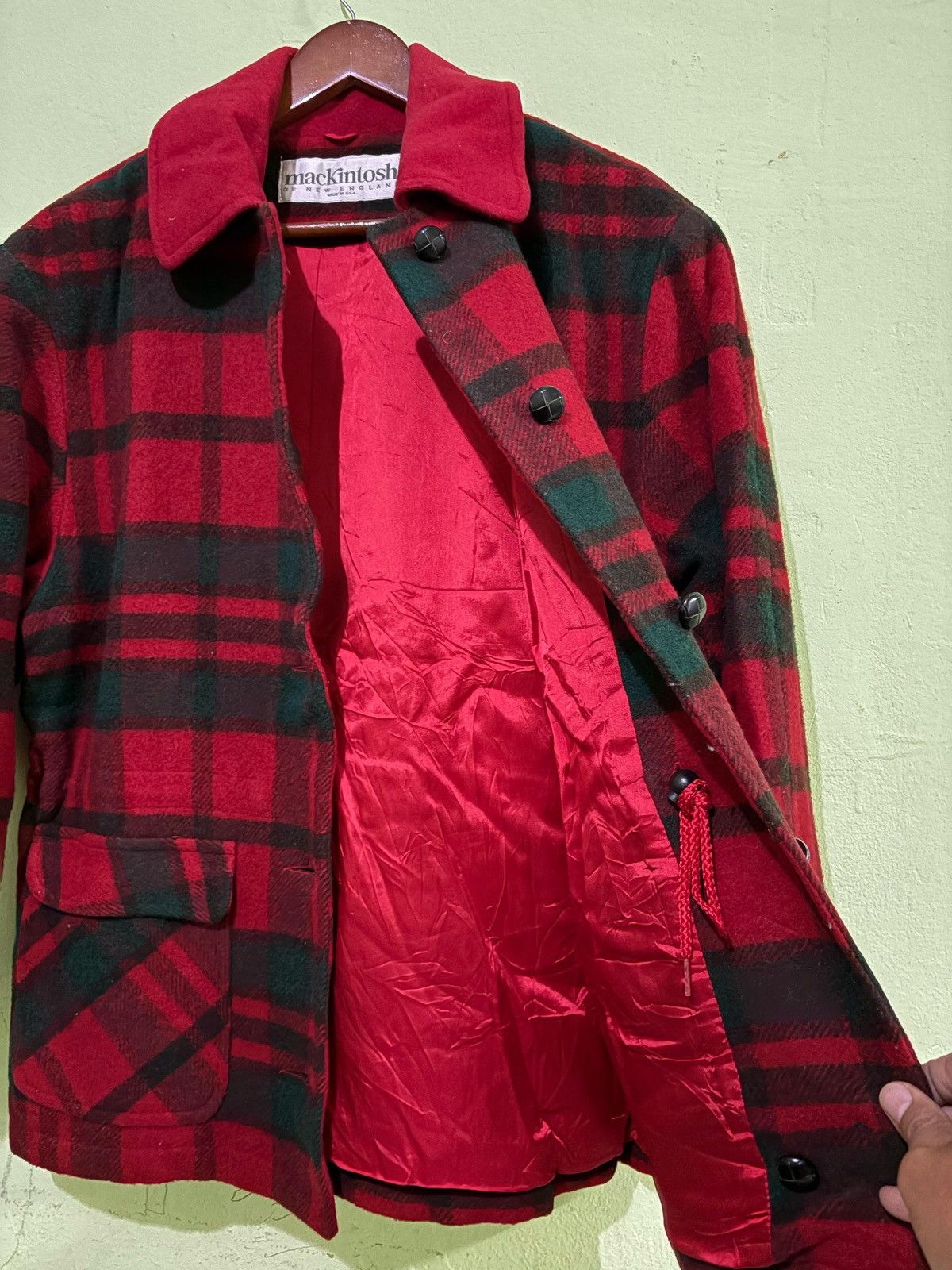 Mackintosh Mackintosh Wool Jacket Tartan Design Size US L / EU 52-54 / 3 - 6 Thumbnail