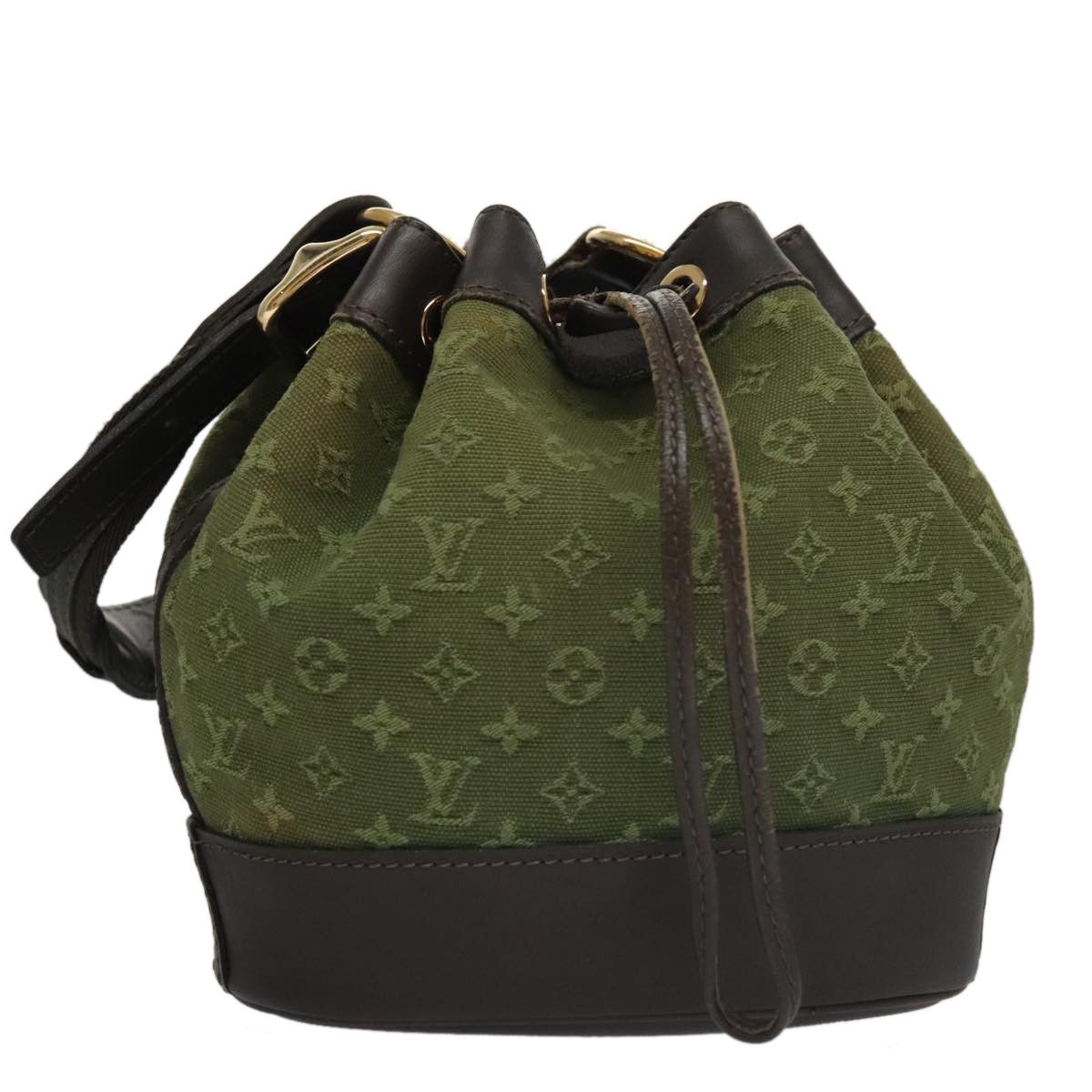 Louis Vuitton Noelie Khaki Canvas Tote Bag (Pre-Owned) Size ONE SIZE - 1 Thumbnail