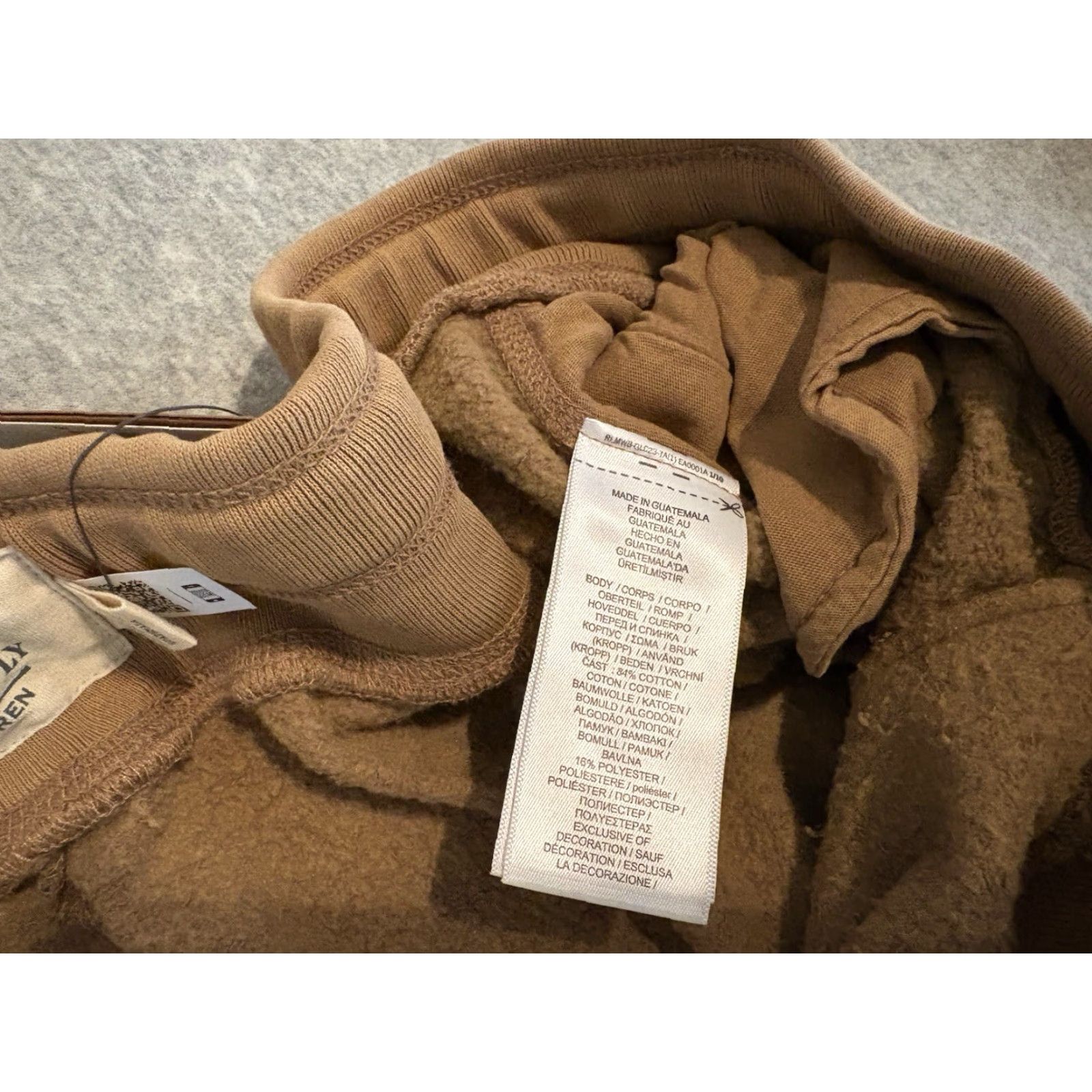 Polo Ralph Lauren Polo Ralph Lauren Denim & Supply Sweatpants Pants Brown Camo L Mens Regular Drawstring Fleece Cotton Polyester Pants Brown Camouflage Large Size US L / EU 52-54 / 3 - 4 Thumbnail