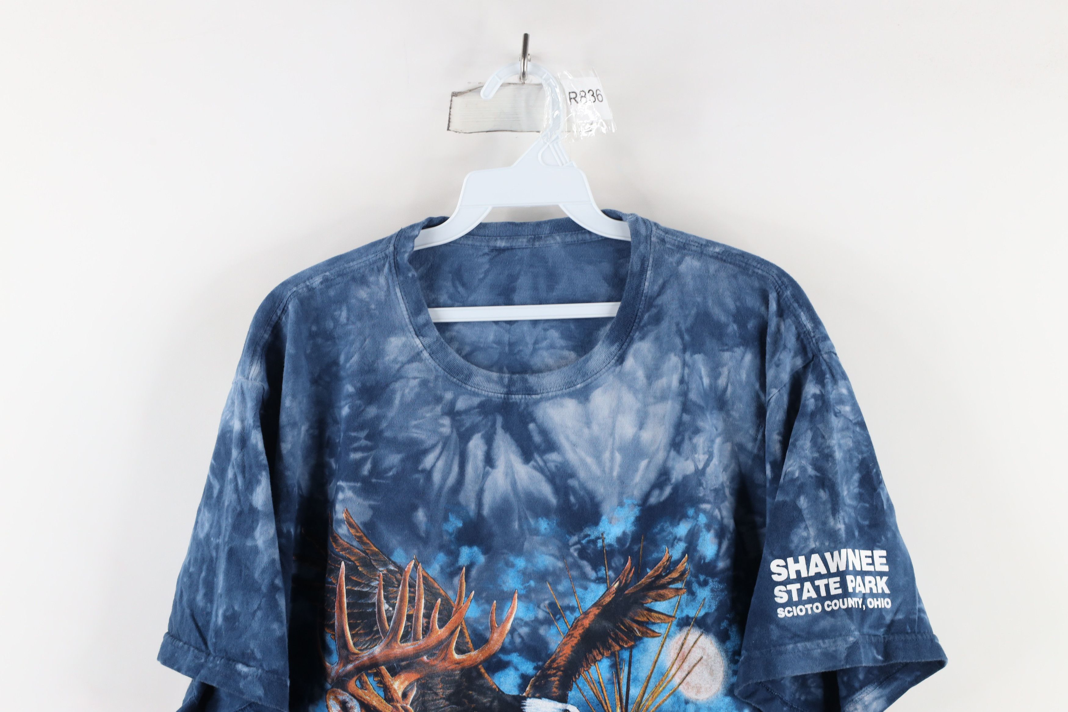 Vintage Vintage 90s Streetwear Shawnee Park Acid Wash Nature T-Shirt Size US L / EU 52-54 / 3 - 2 Thumbnail