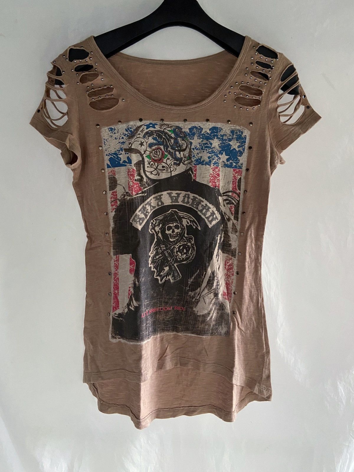 Japanese Brand JAPANESE PUNK DEVIL SKULL TEE Size US S / EU 44-46 / 1 - 1 Thumbnail